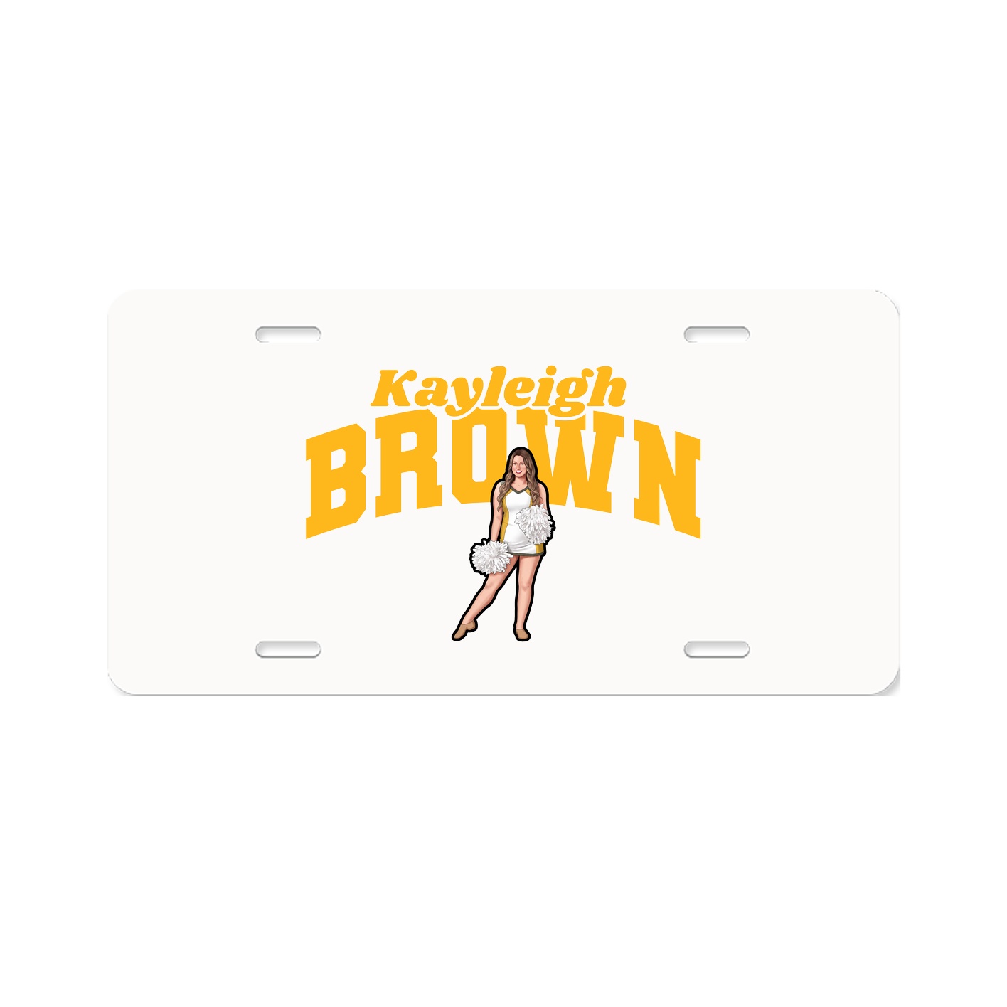 License Plate — Signature Arch in Classic