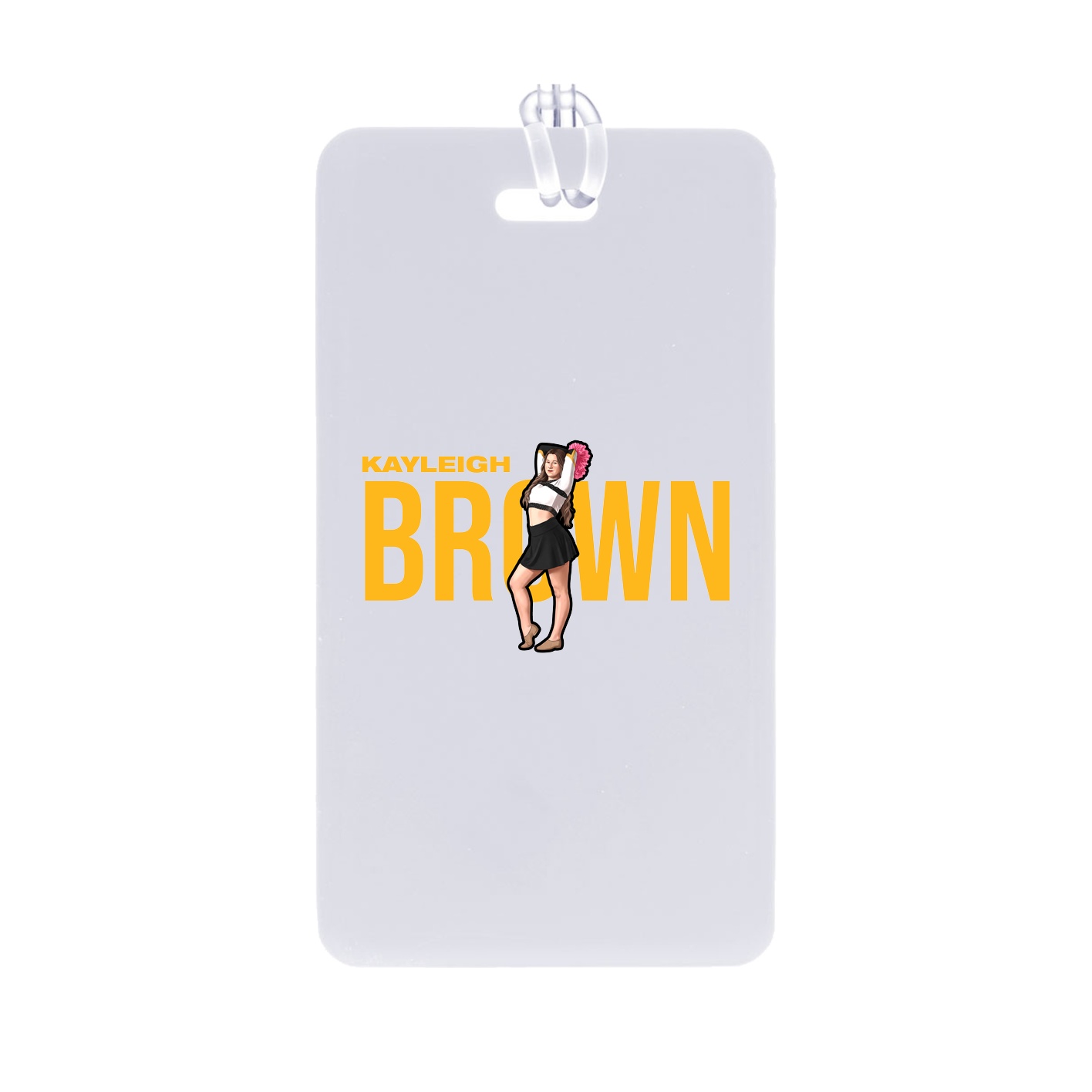 Bag Tag — Player Name in Classic
