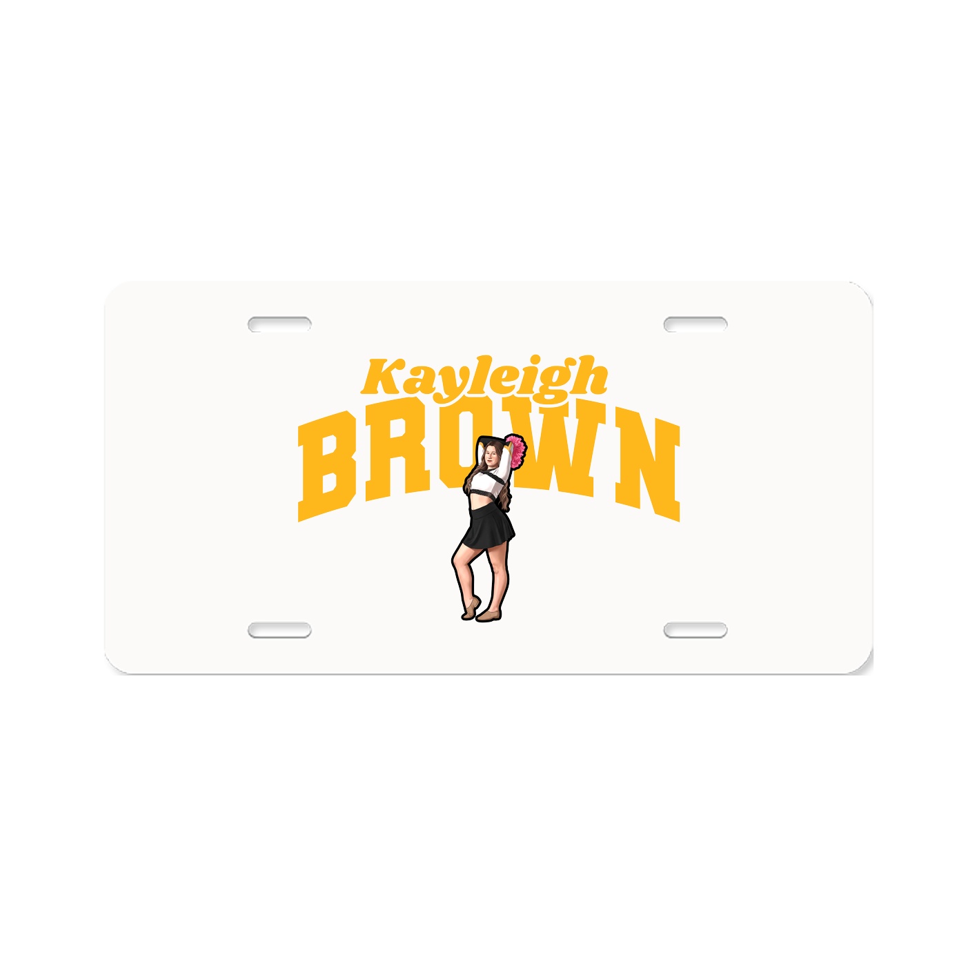 License Plate — Signature Arch in Classic