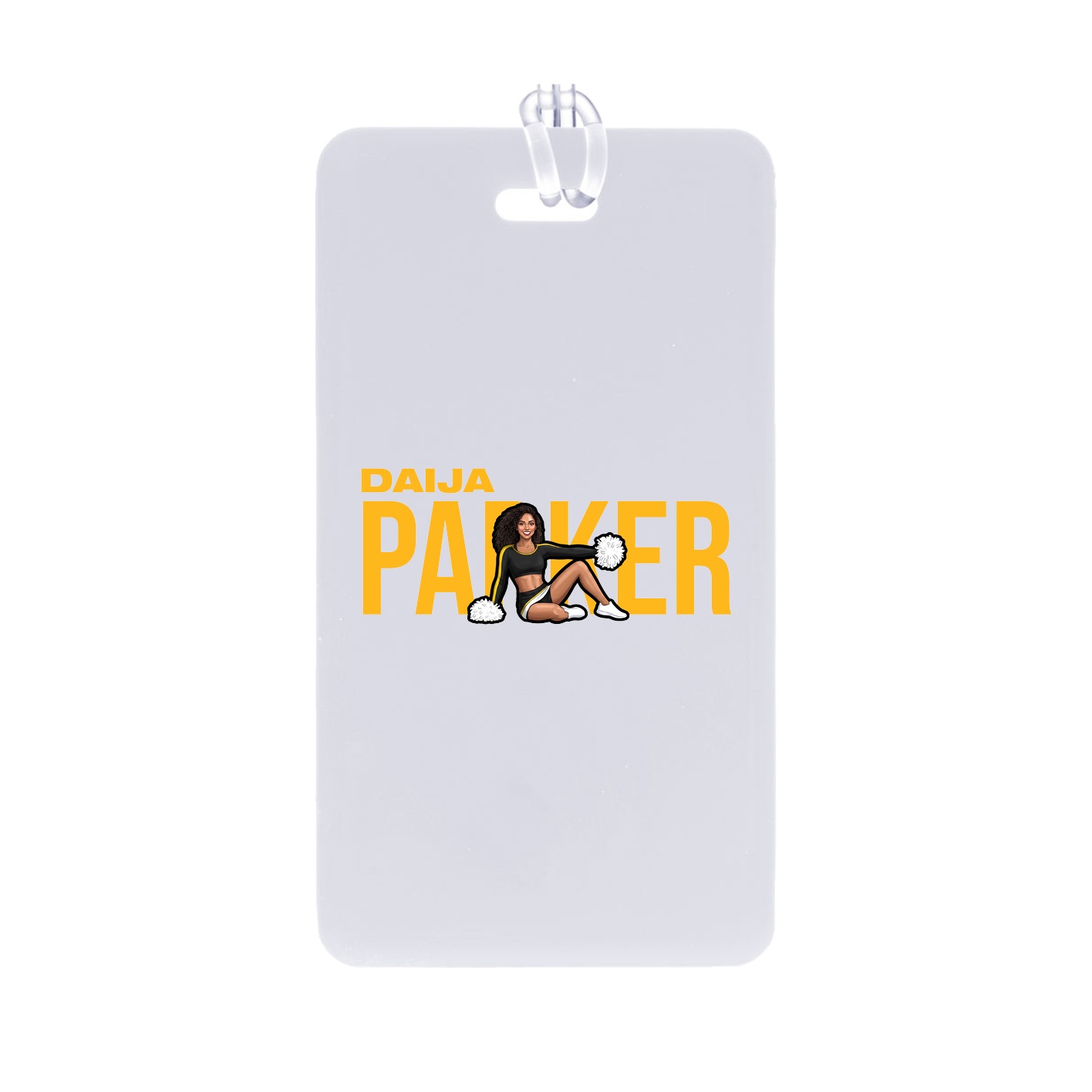 Bag Tag — Player Name in Classic