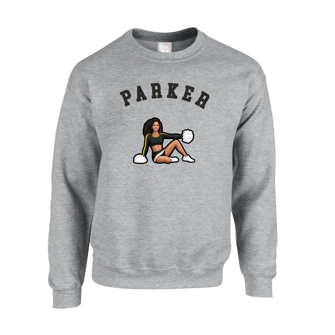 Fleece Crew — Shirsey Arch in Grey
