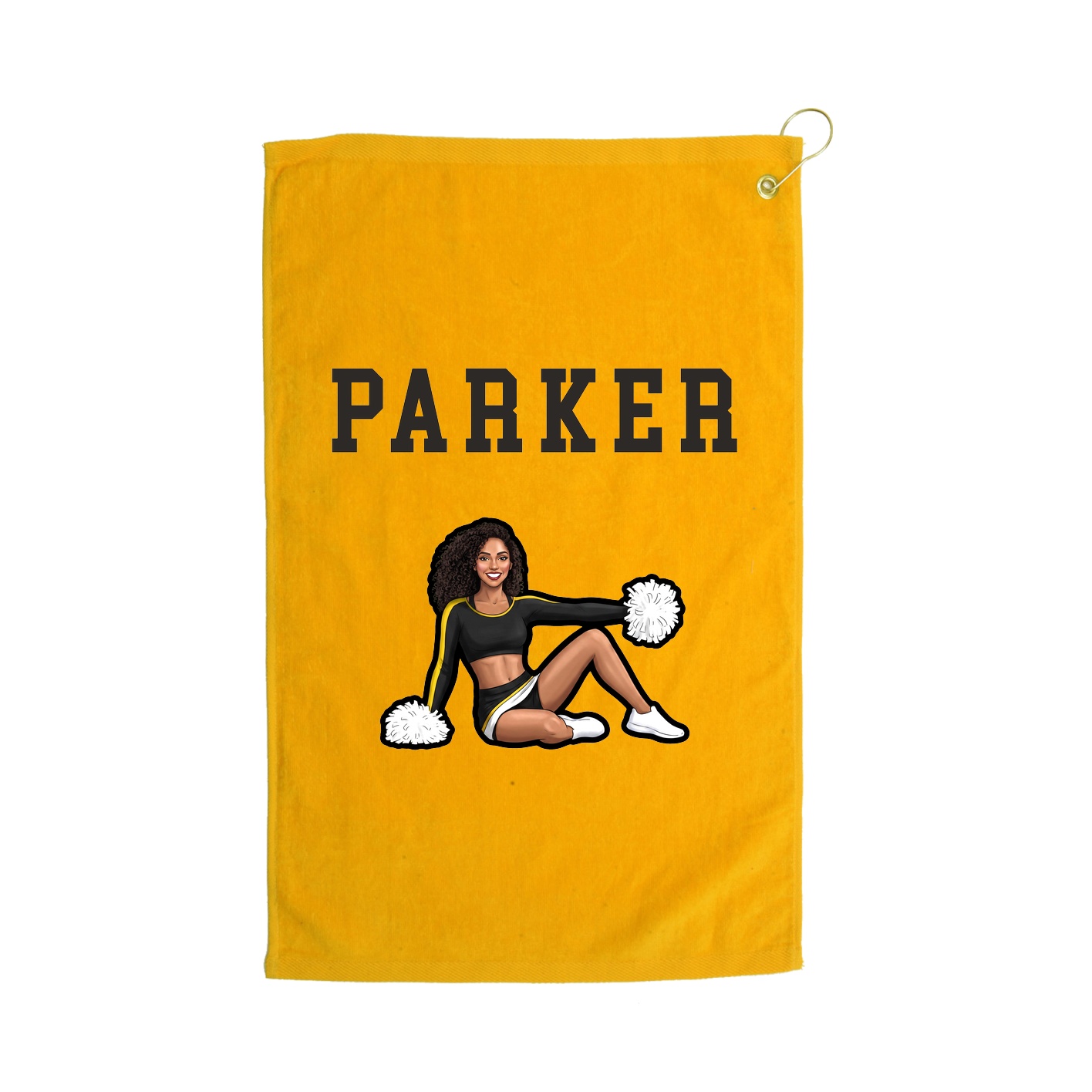 Golf Towel — Shirsey in Gold