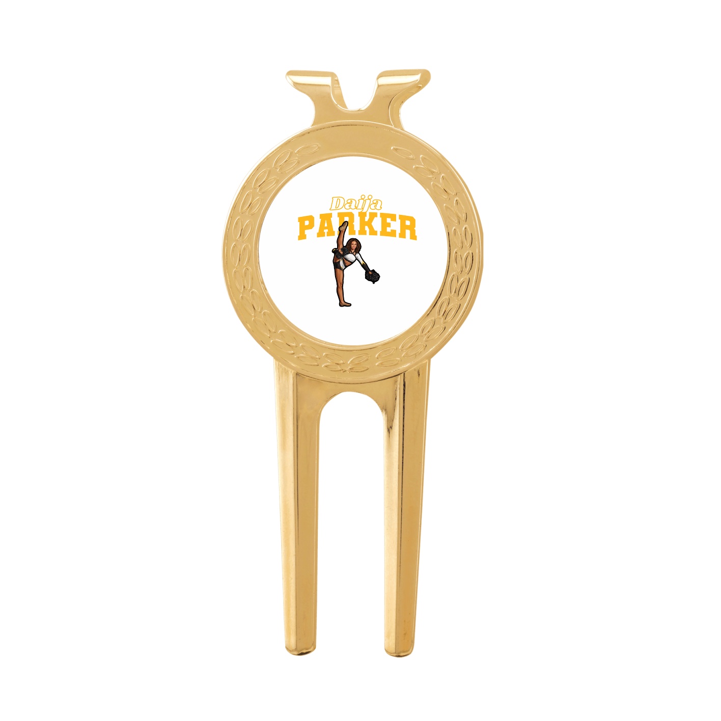 Divot Tool with Ball Marker — Name Arch in Classic