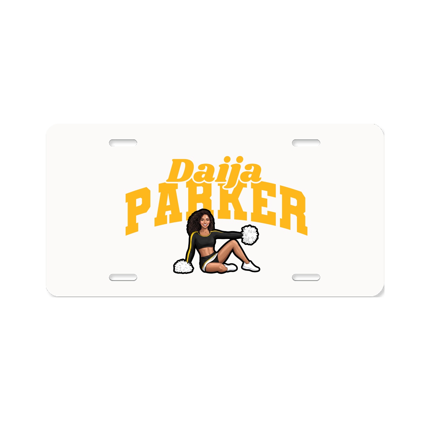 License Plate — Signature Arch in Classic