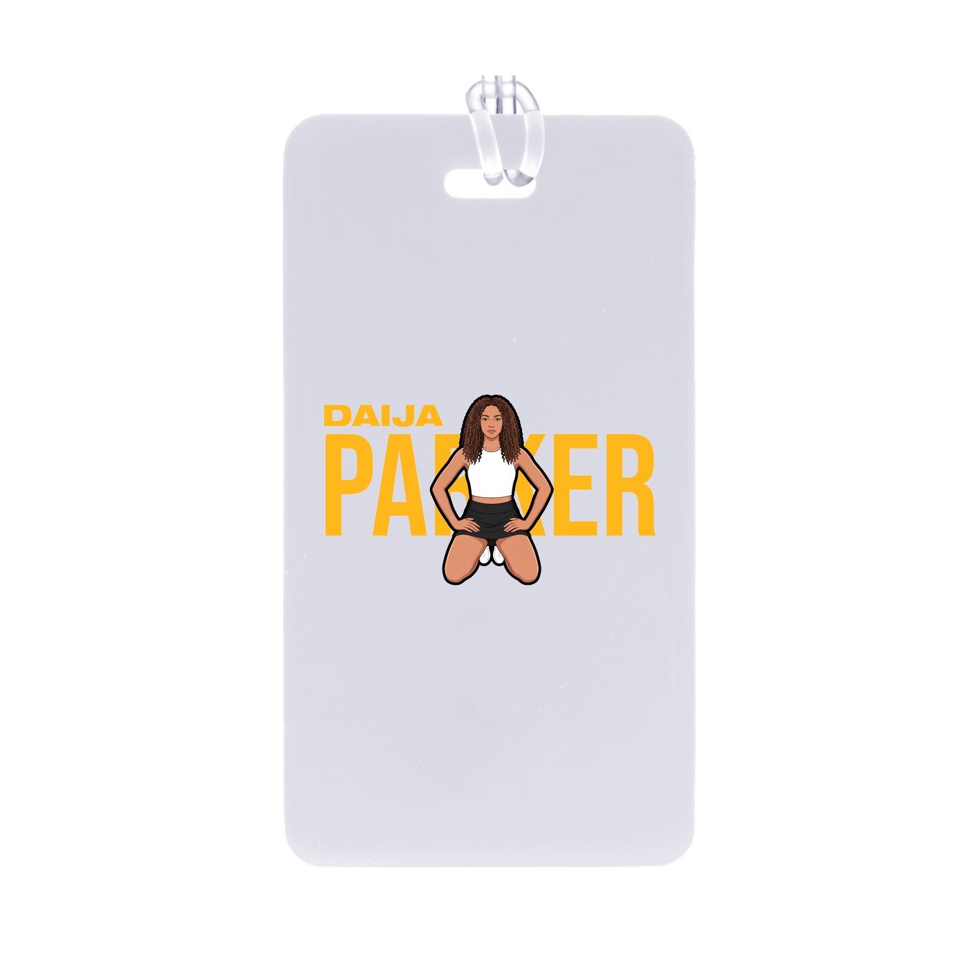 Bag Tag — Player Name in Classic