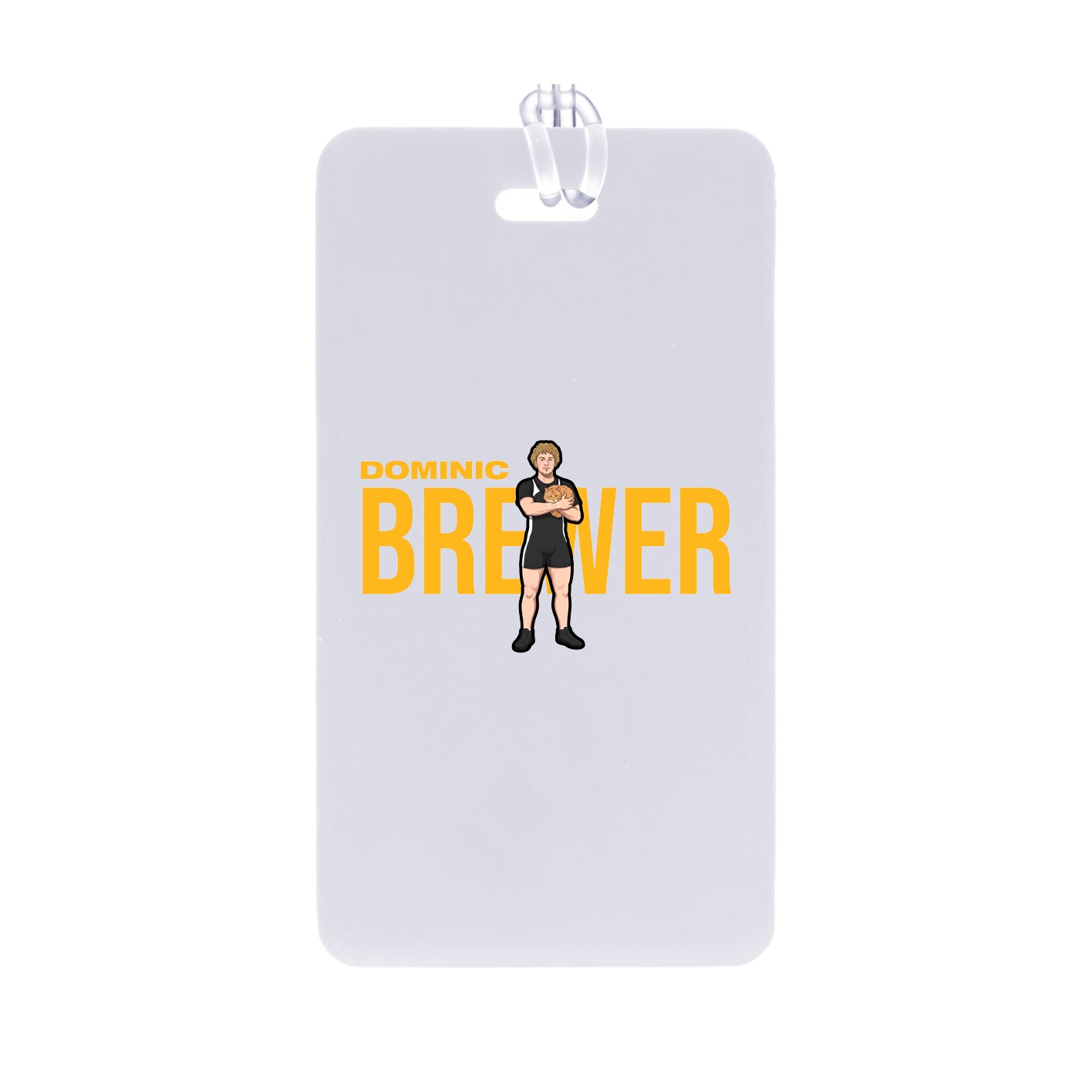 Bag Tag — Player Name in Classic