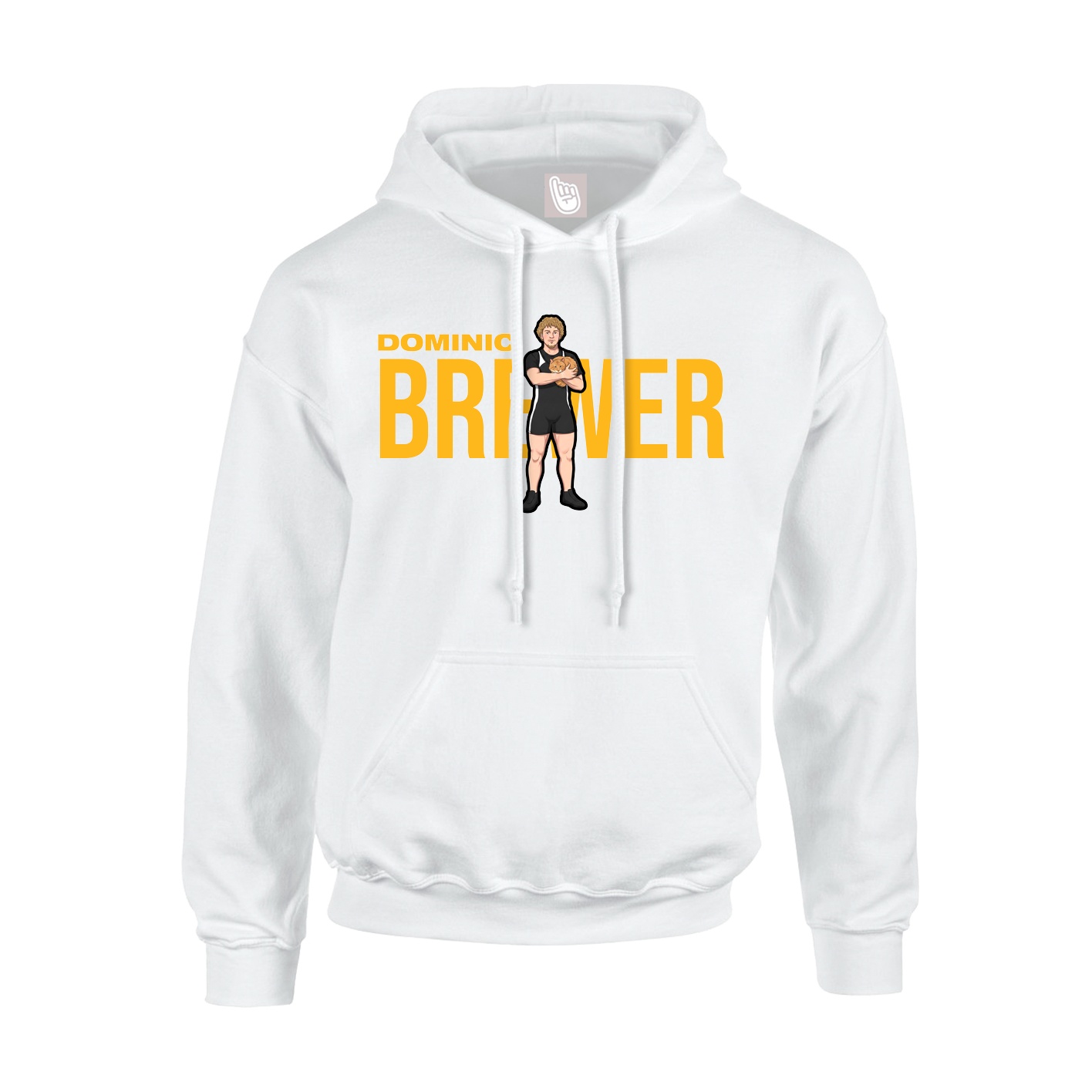 Hoodie — Player Name in White