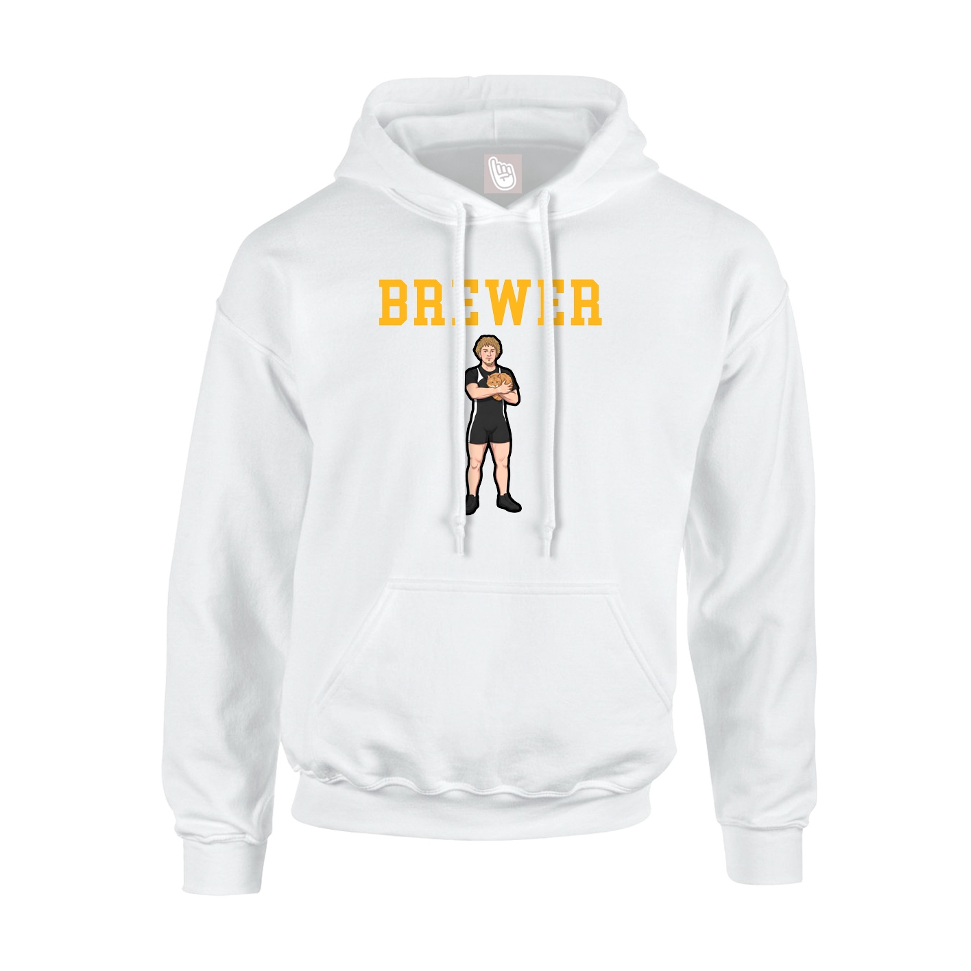 Youth Hoodie — Shirsey in White