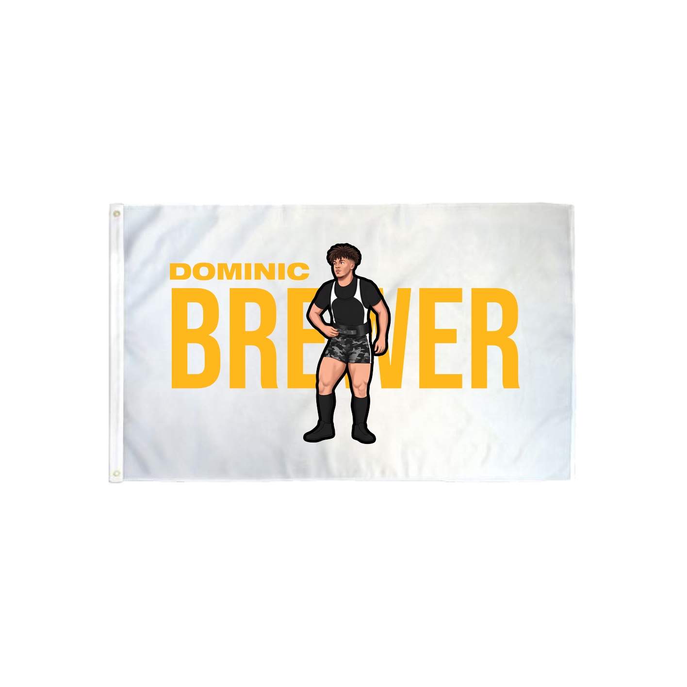3x5 Flag — Player Name in Classic