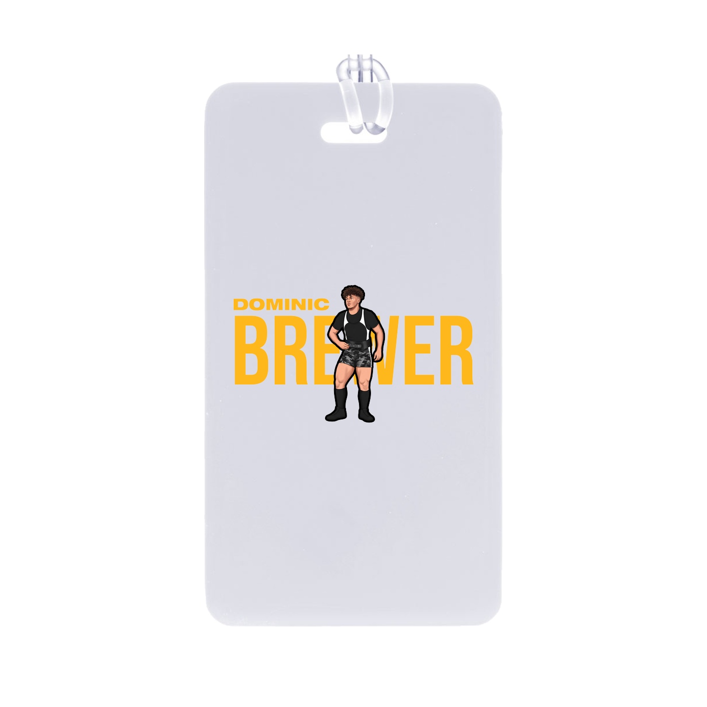Bag Tag — Player Name in Classic