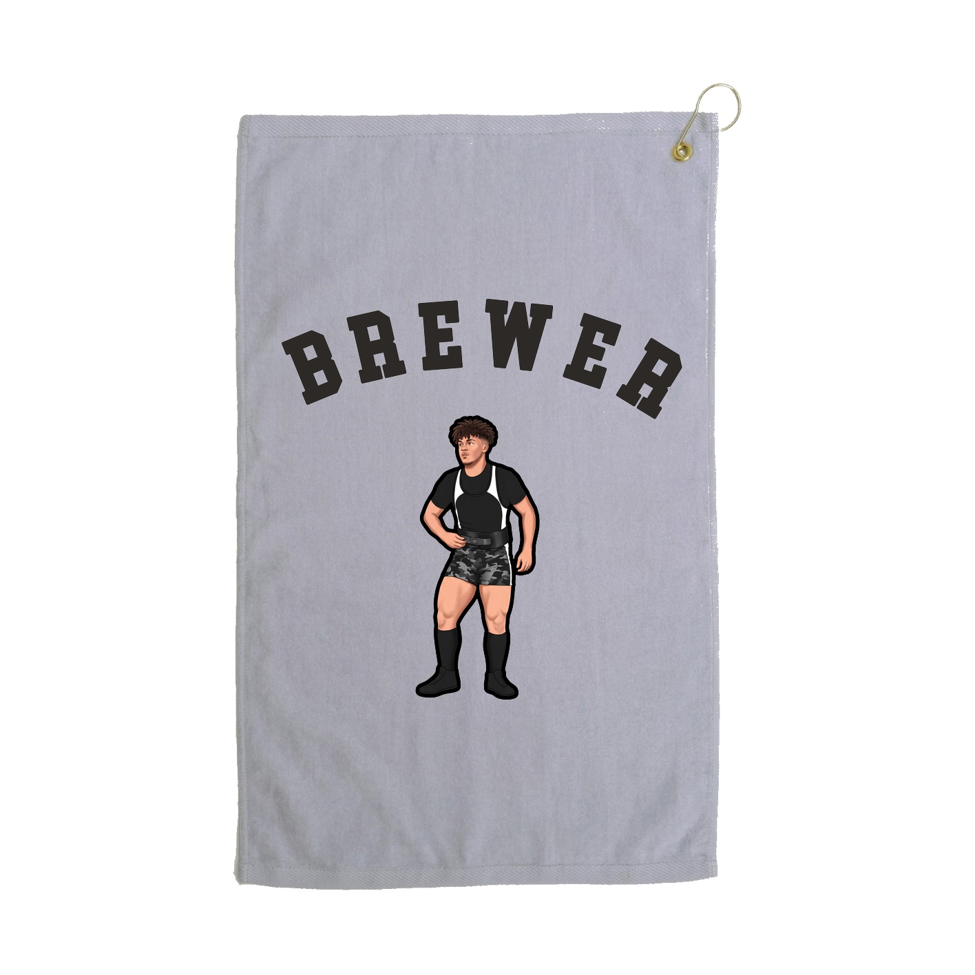 Golf Towel — Shirsey Arch in Grey