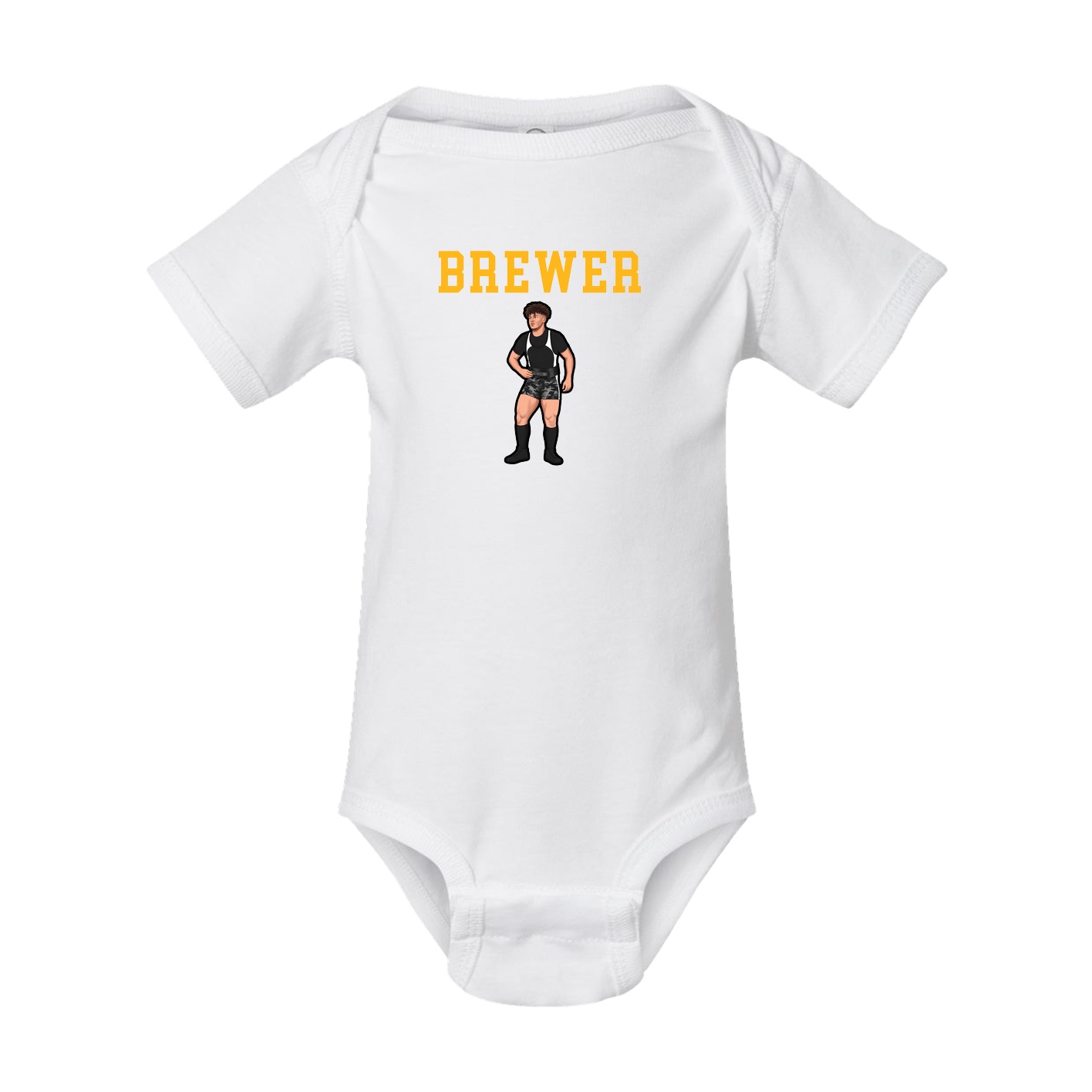 Baby Onesie — Shirsey in White