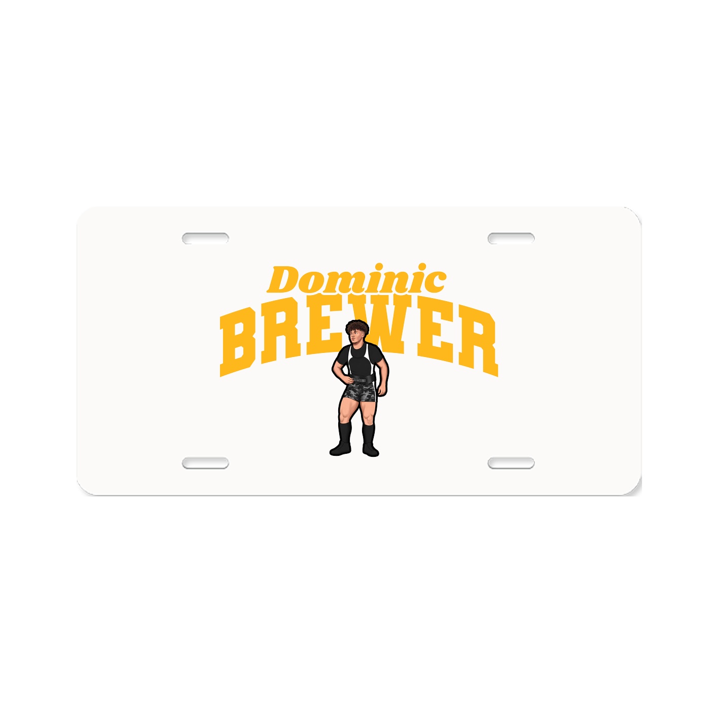 License Plate — Signature Arch in Classic