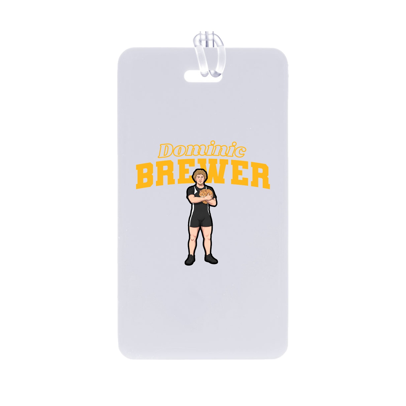 Bag Tag — Name Arch in Classic