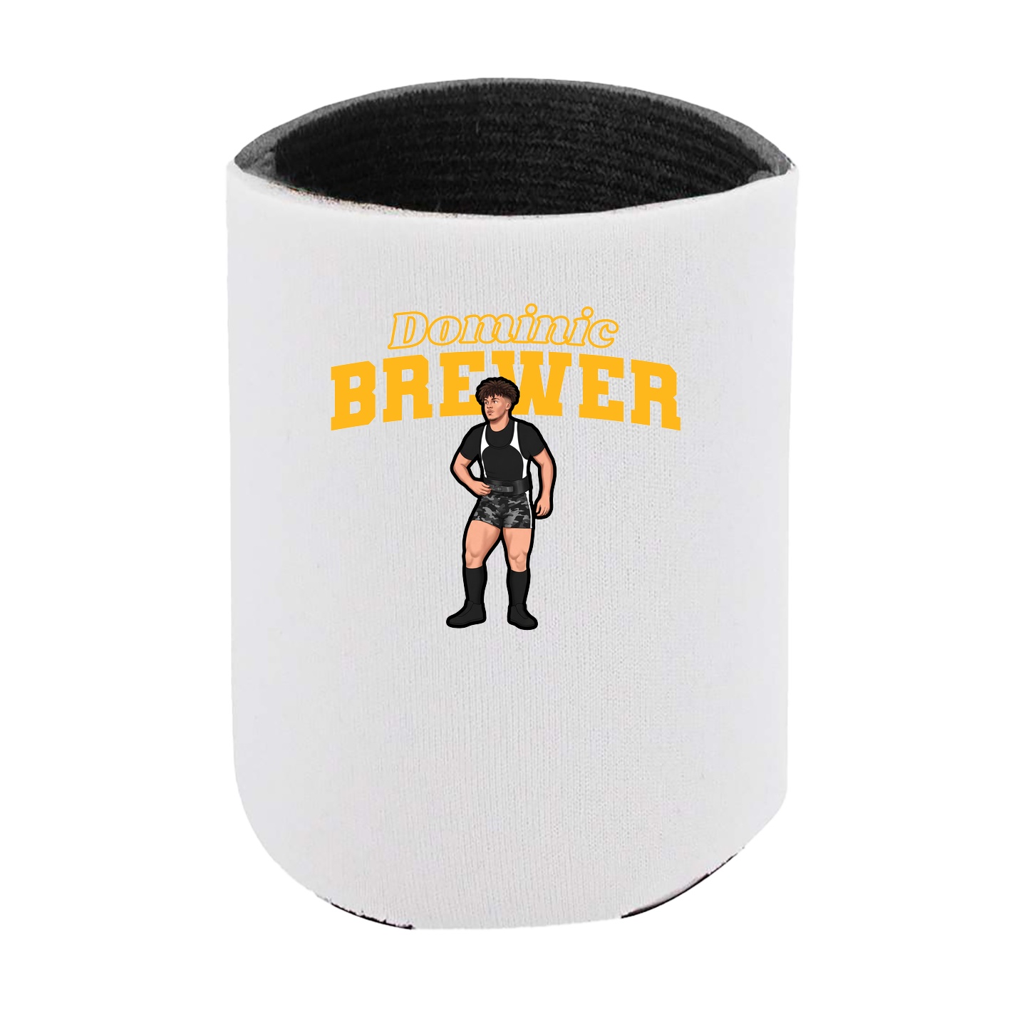 Can Holder — Name Arch in White