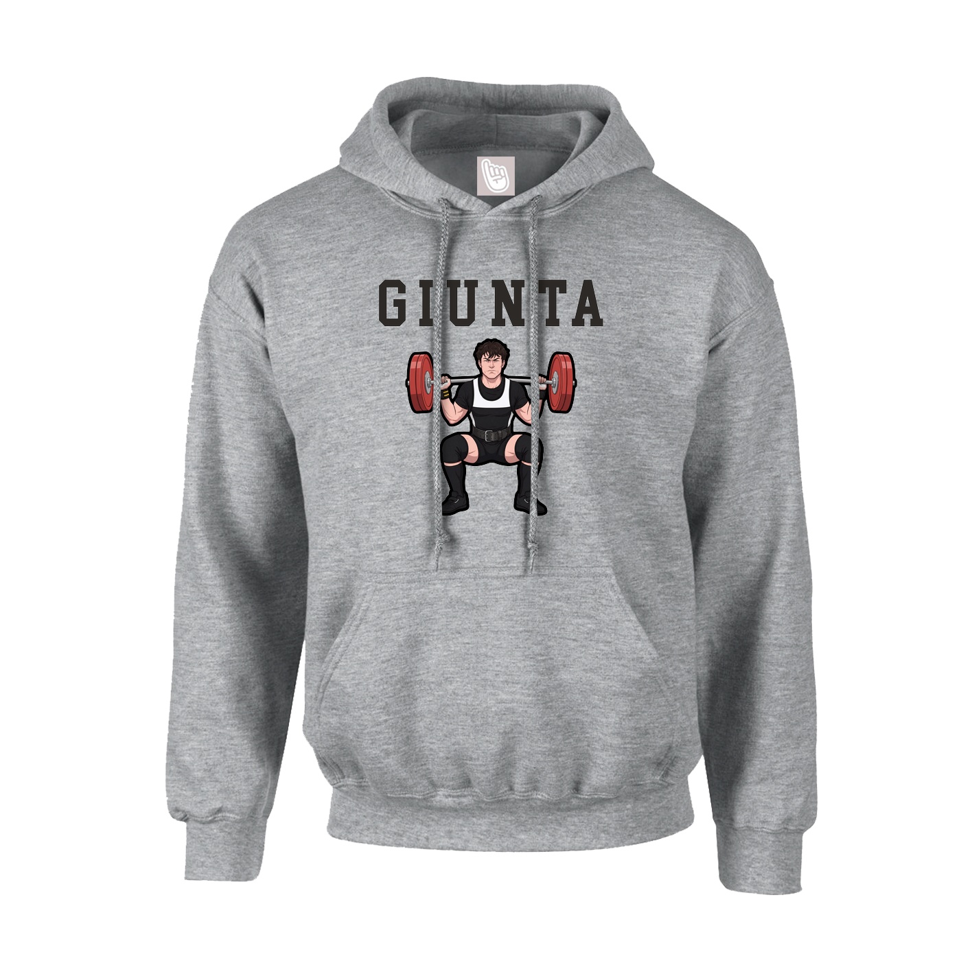 Hoodie — Shirsey in Grey