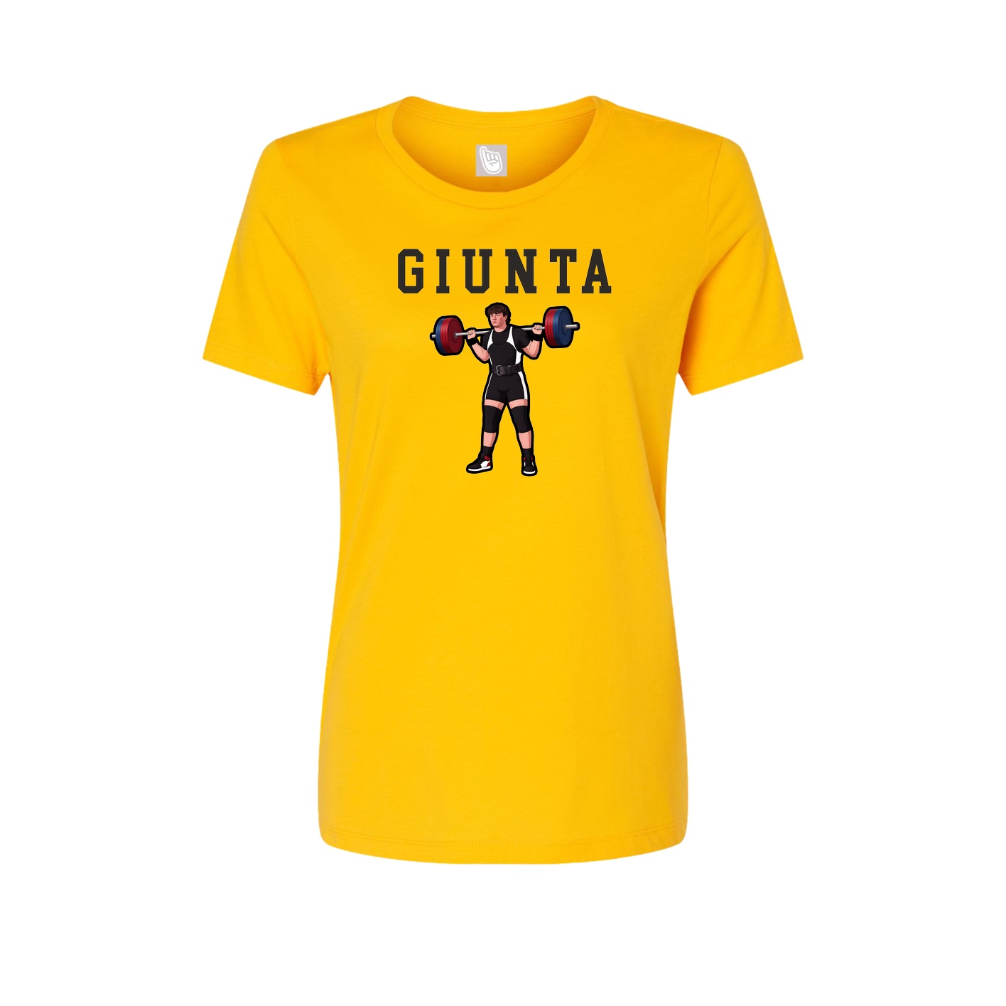 Fitted Women's Tee — Shirsey in Gold