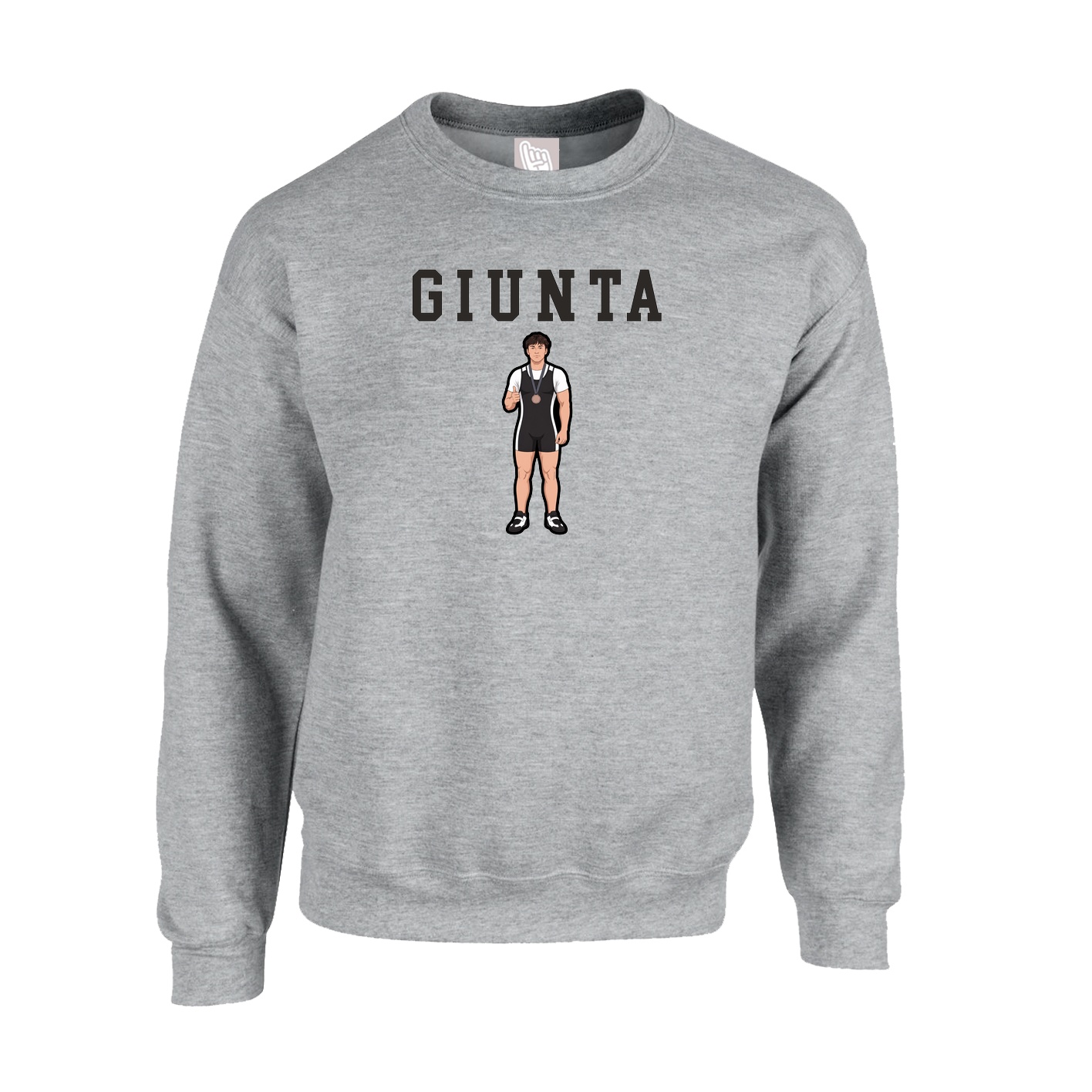 Fleece Crew — Shirsey in Grey
