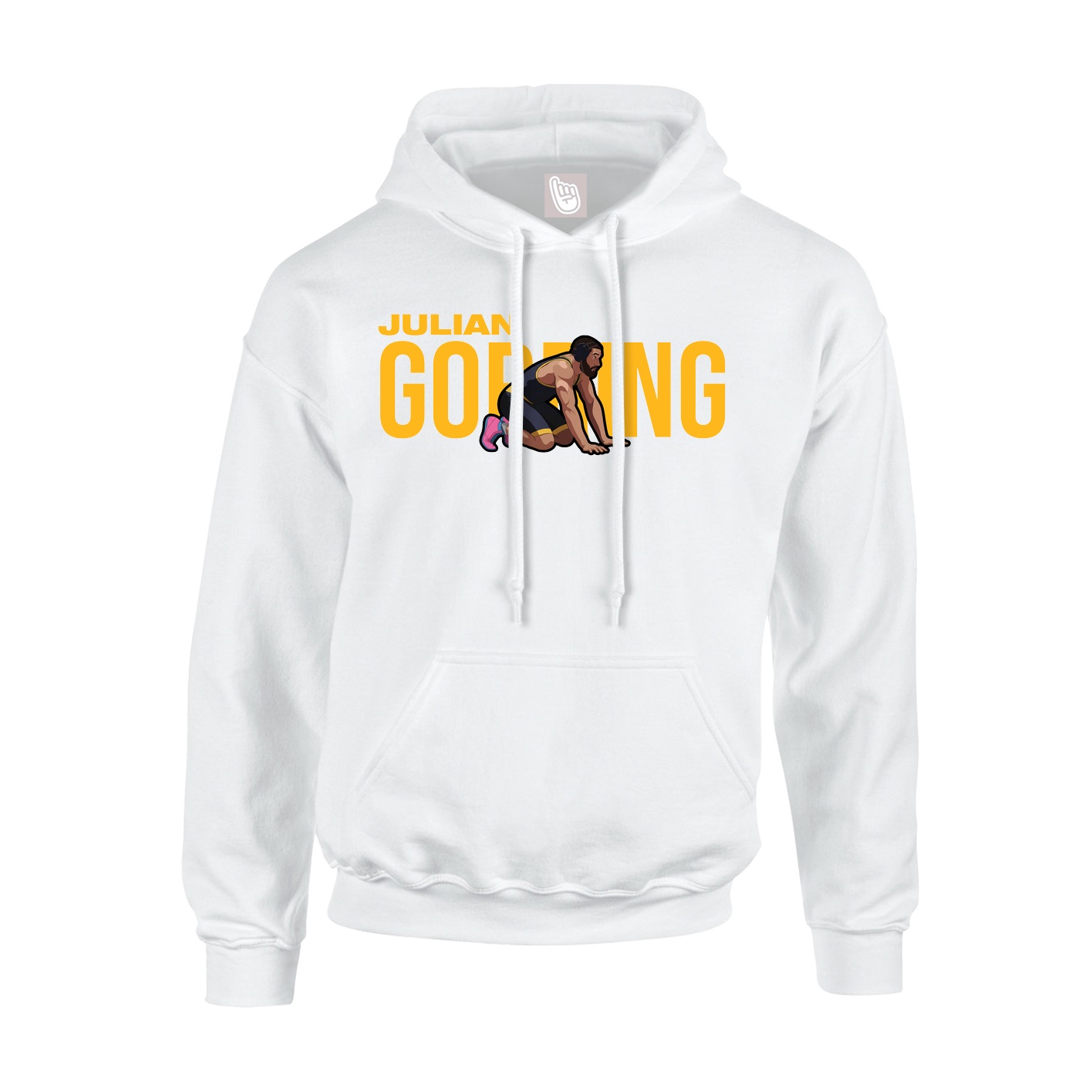 Hoodie — Player Name in White