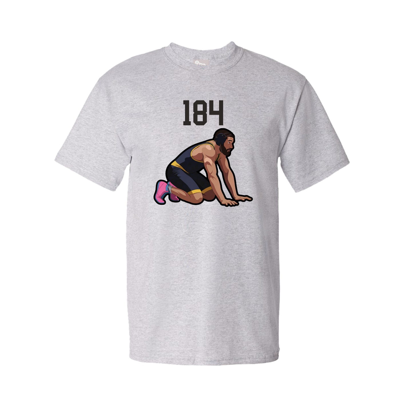Tee — Number Top in Grey