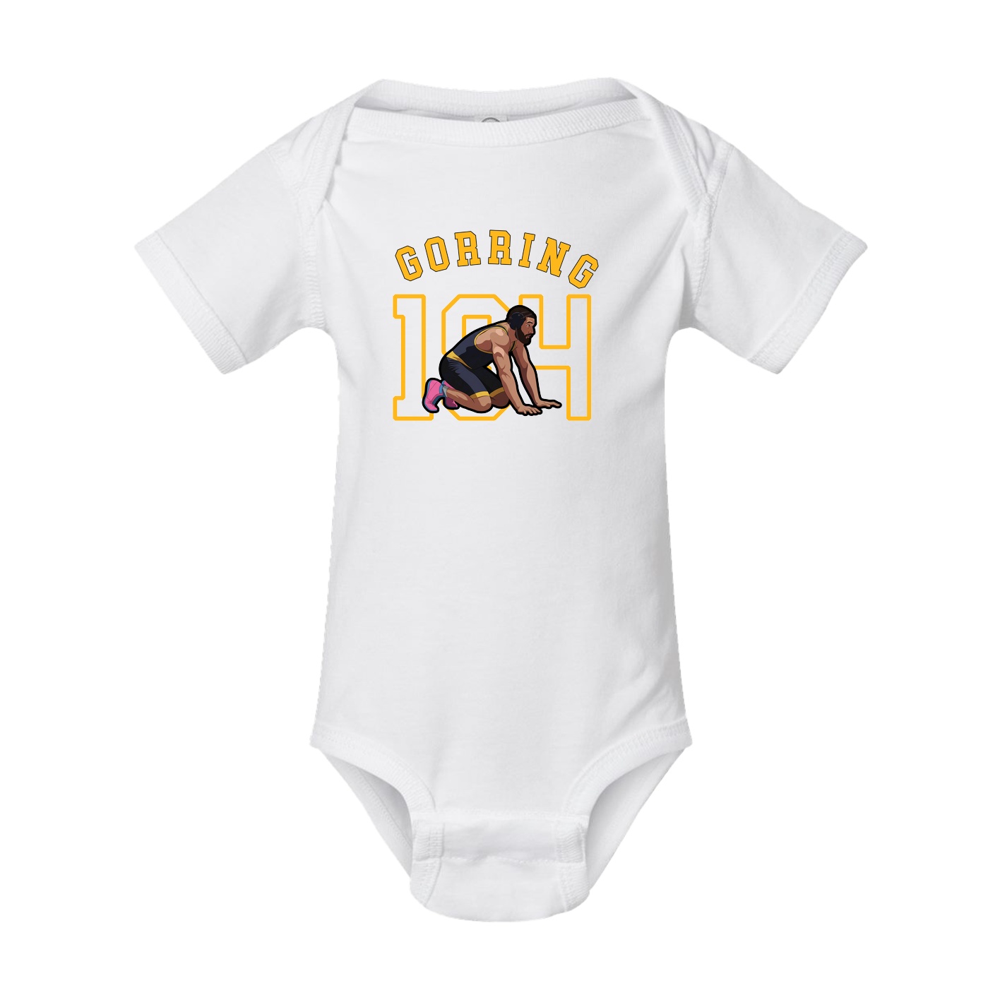 Baby Onesie — Shirsey Arch in White