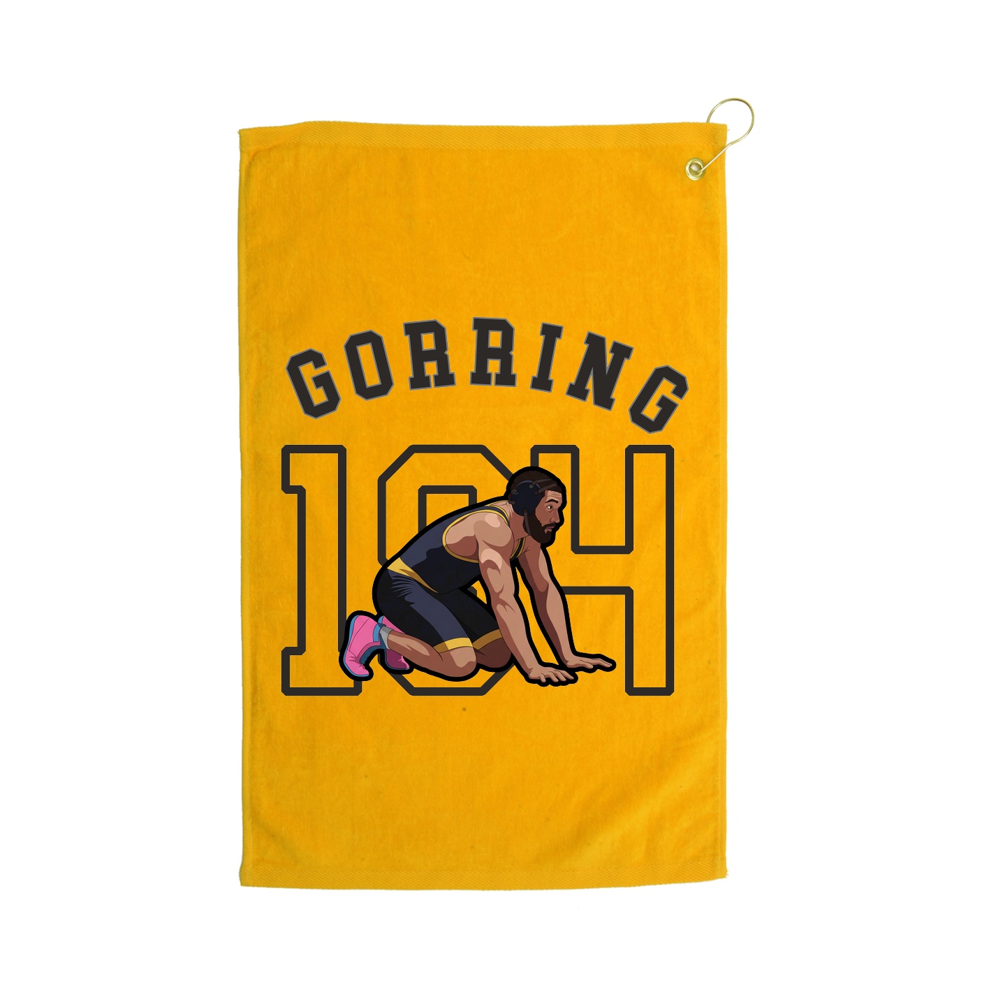 Golf Towel — Shirsey Arch in Gold