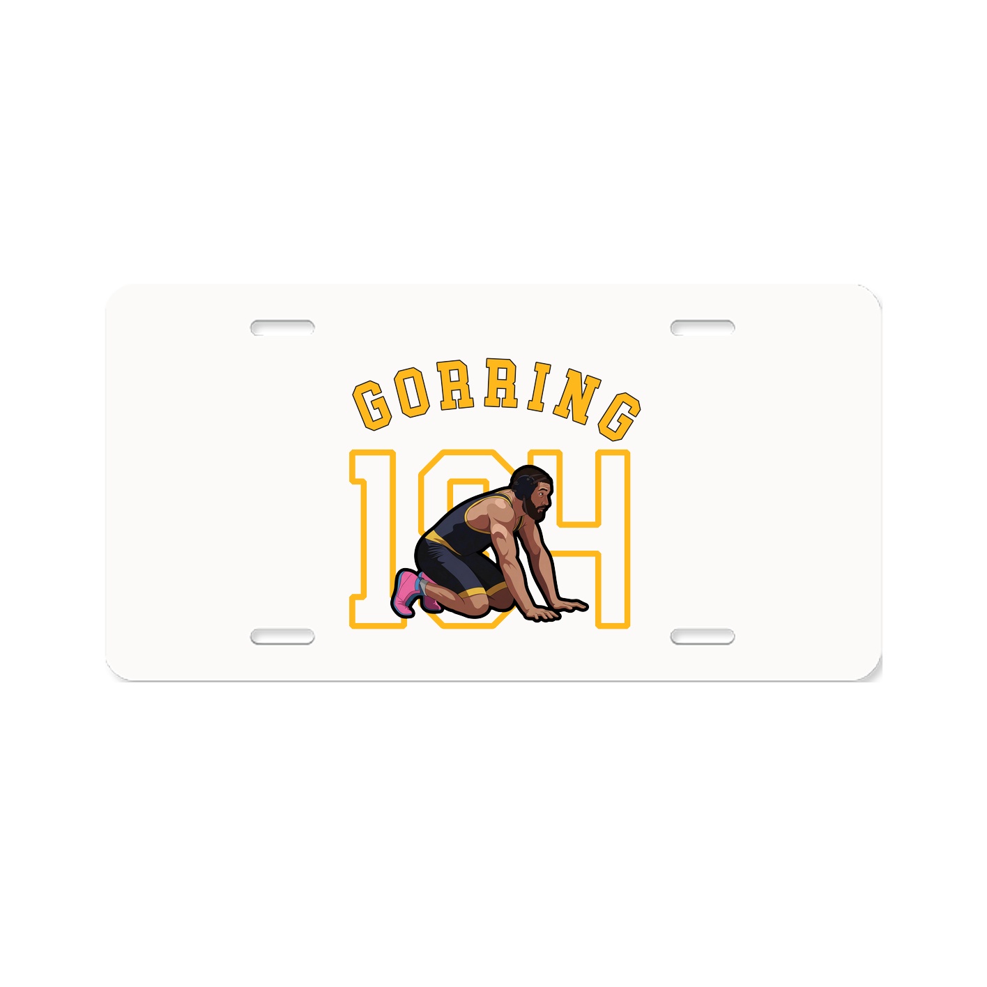 License Plate — Shirsey Arch in Classic