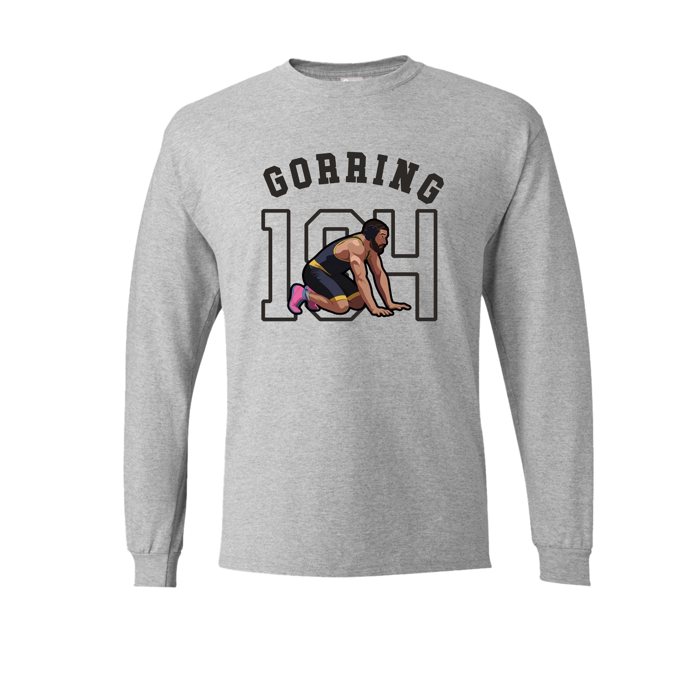 Long Sleeve Tee — Shirsey Arch in Grey