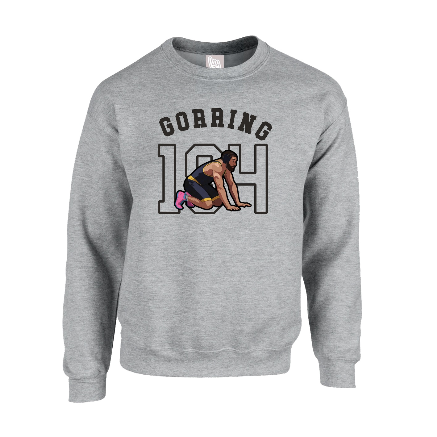 Fleece Crew — Shirsey Arch in Grey