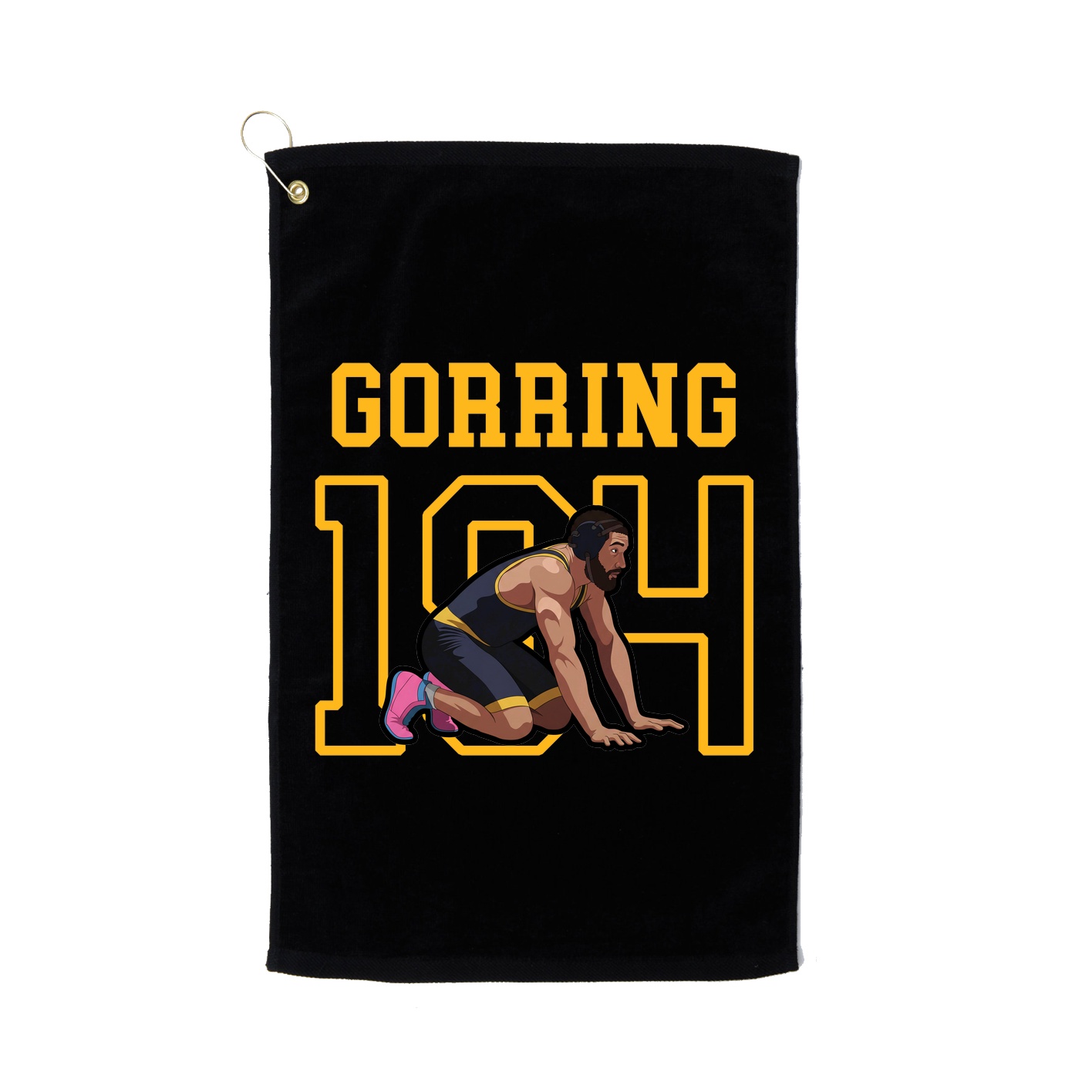 Golf Towel — Shirsey in Black