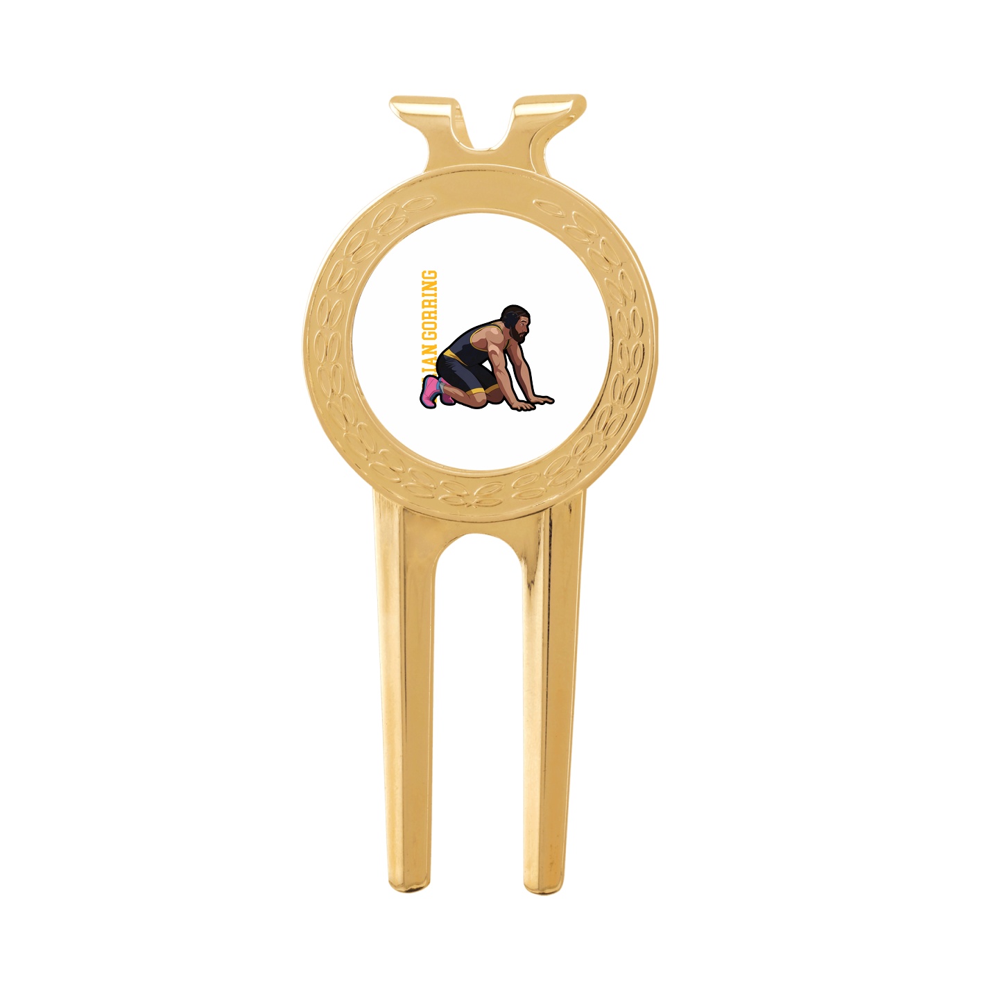 Divot Tool with Ball Marker — Name Vertical in Classic