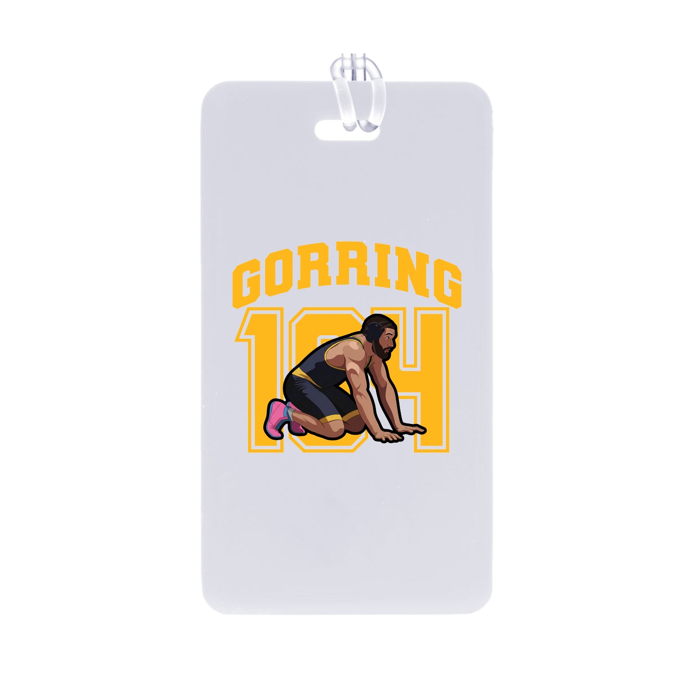 Bag Tag — Number in Classic