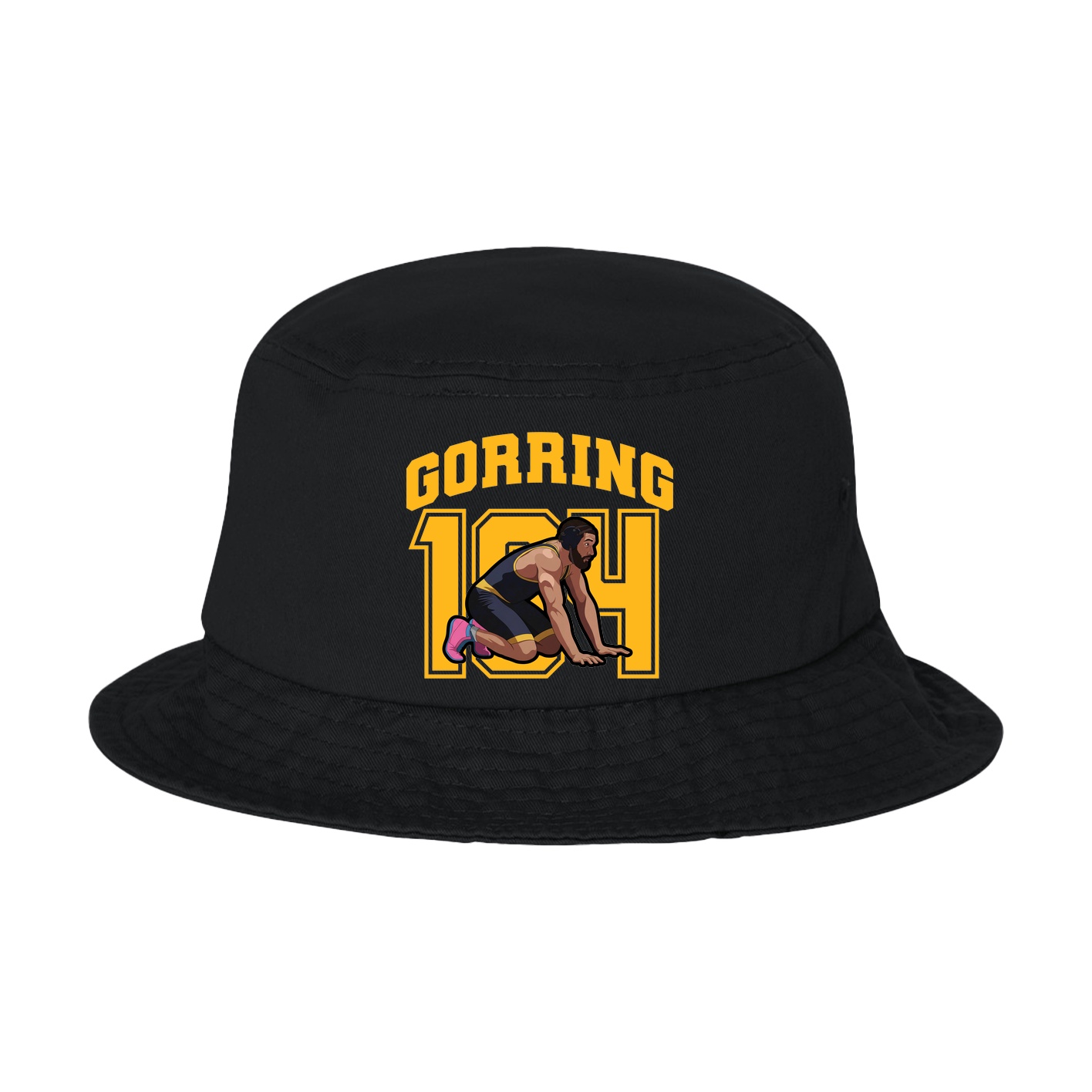 Bucket Cap — Number in Black