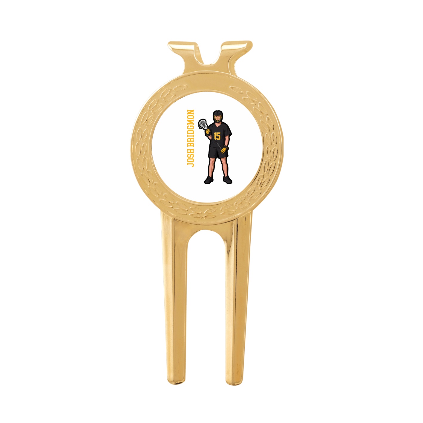 Divot Tool with Ball Marker — Name Vertical in Classic