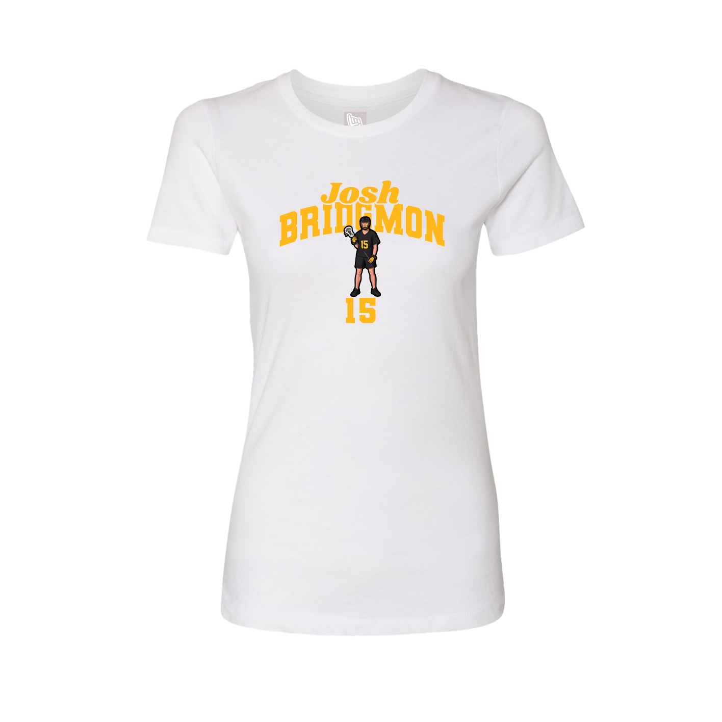Womens Tee — Signature Arch in White