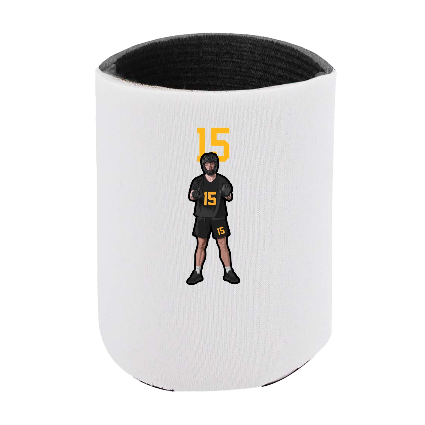 Can Holder — Number Top in White