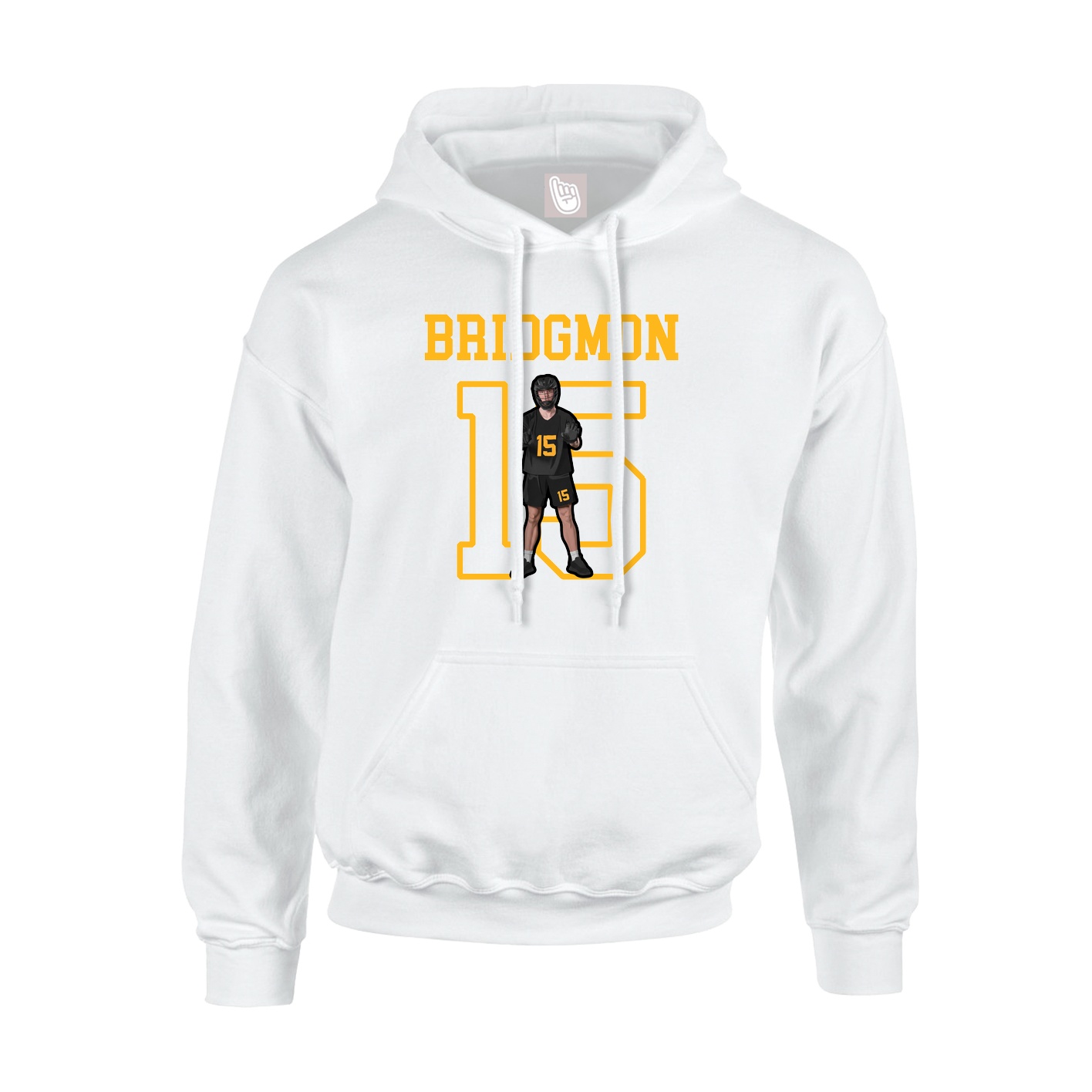 Youth Hoodie — Shirsey in White