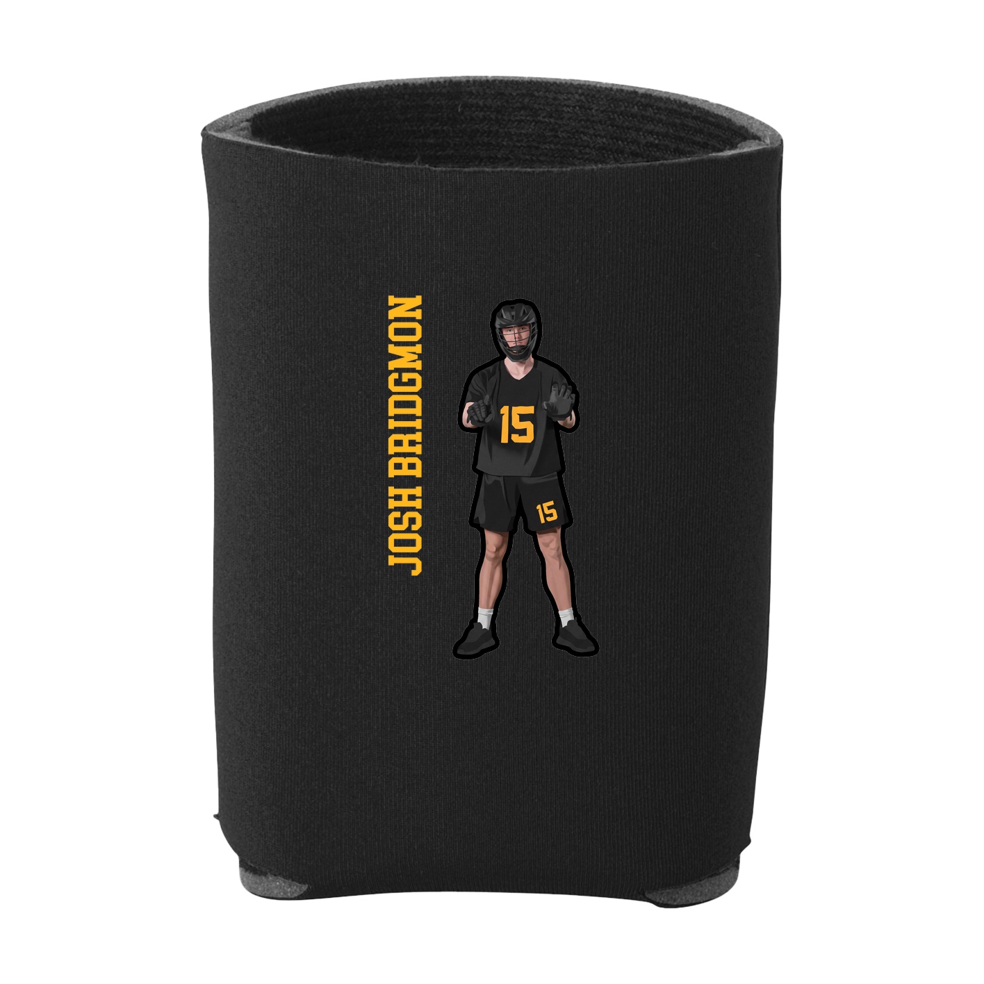 Can Holder — Name Vertical in Black