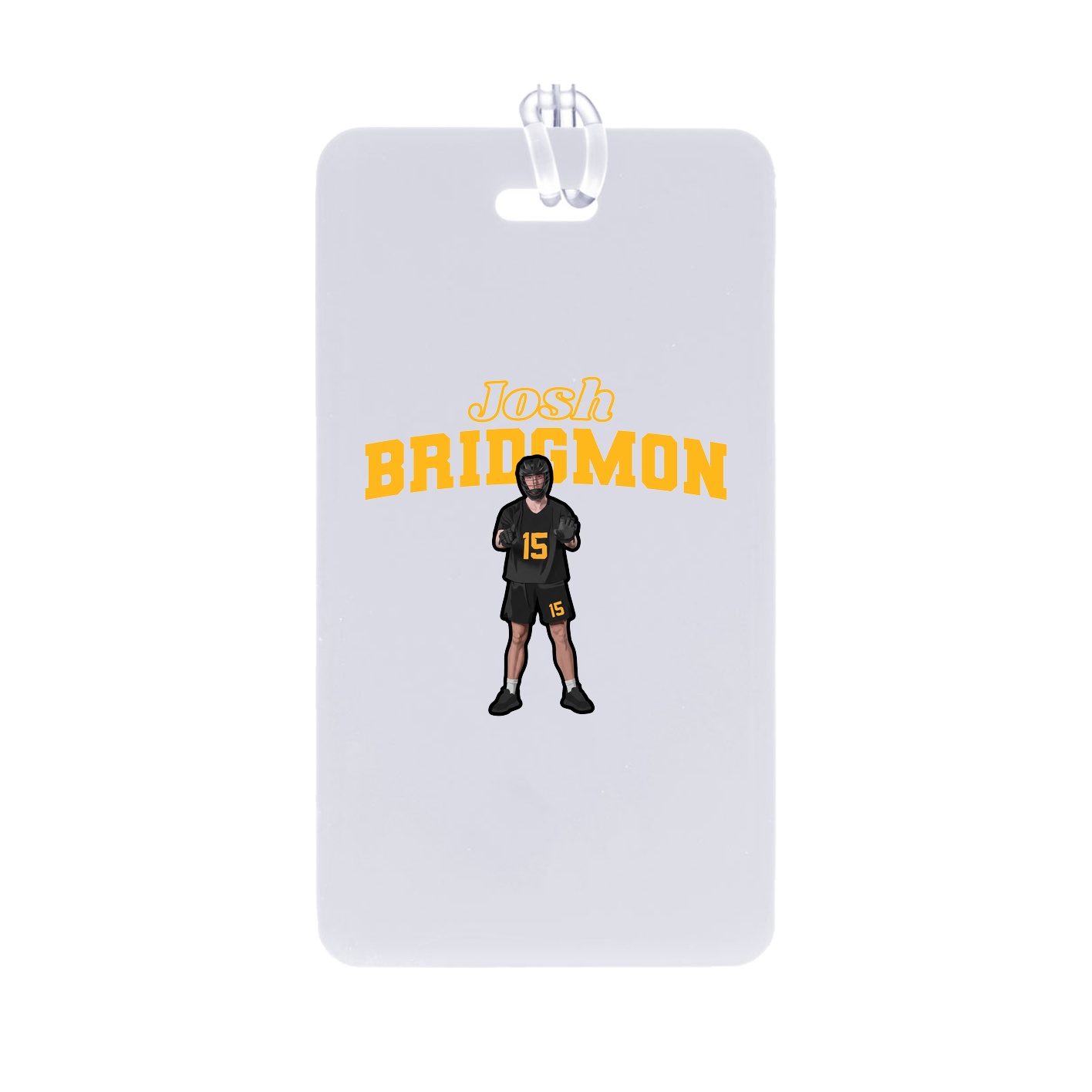 Bag Tag — Name Arch in Classic