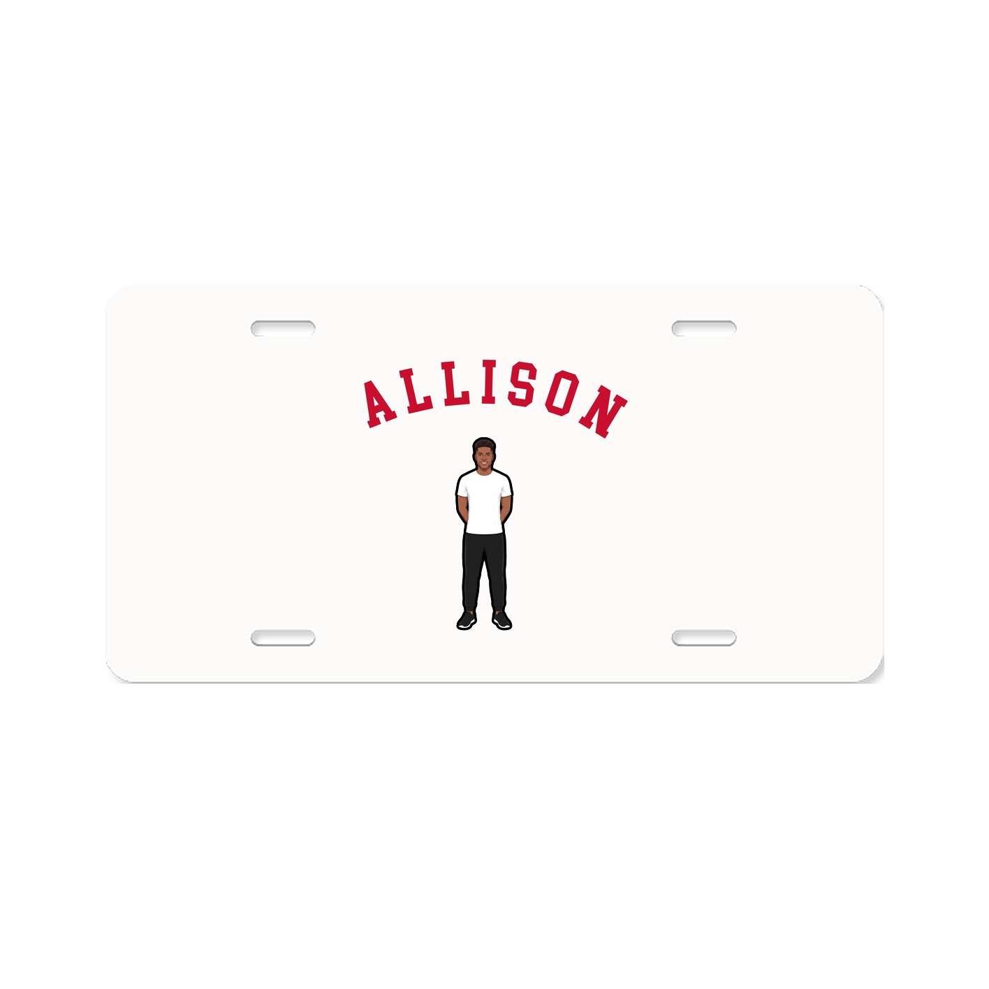 License Plate — Shirsey Arch in Classic