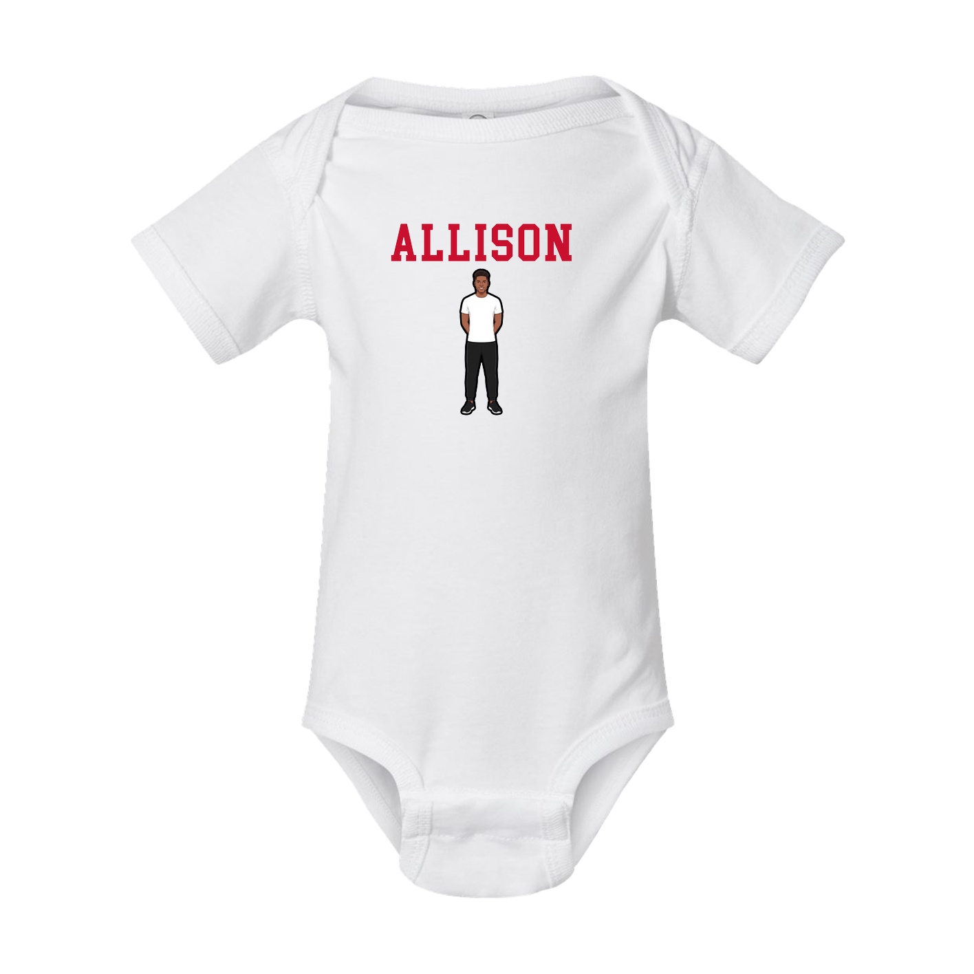 Baby Onesie — Shirsey in White