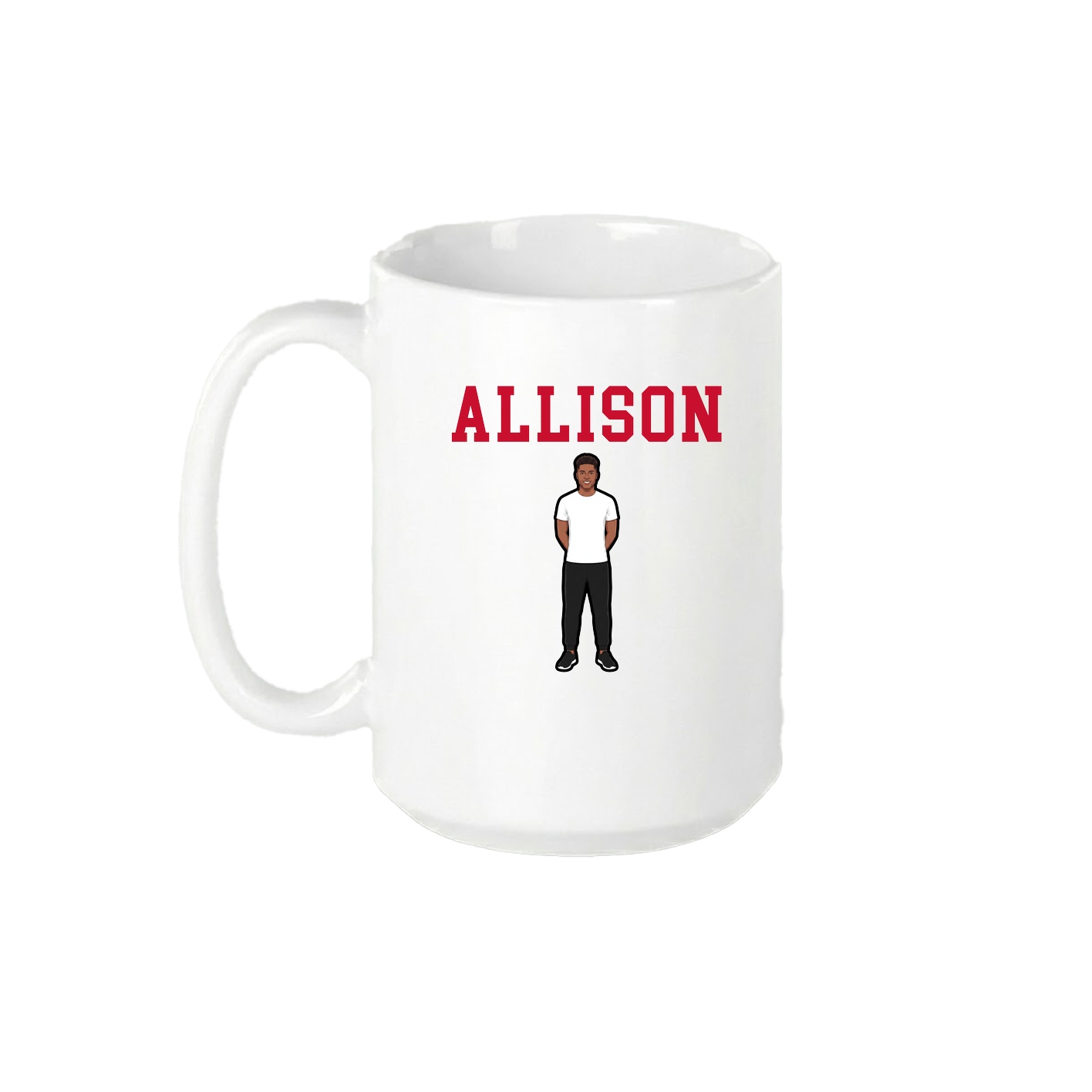 15oz Coffee Mug — Shirsey in White