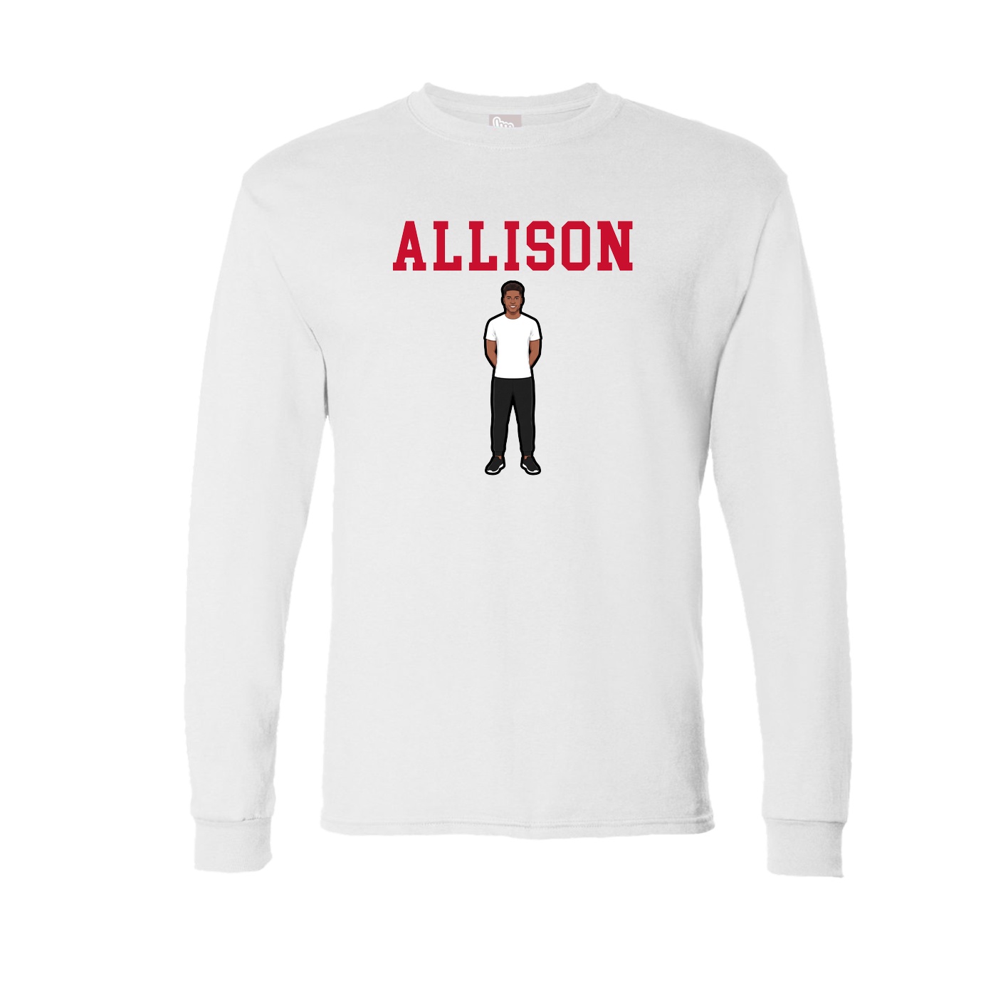 Long Sleeve Tee — Shirsey in White