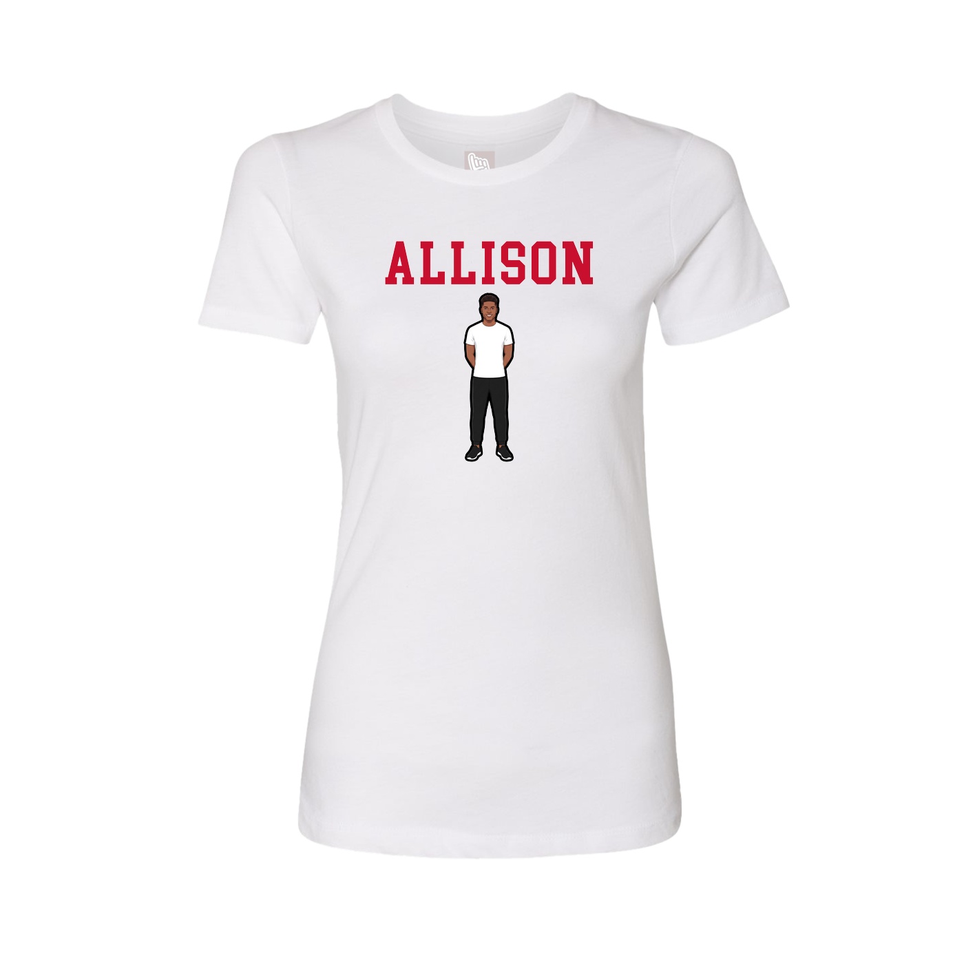 Fitted Women's Tee — Shirsey in White