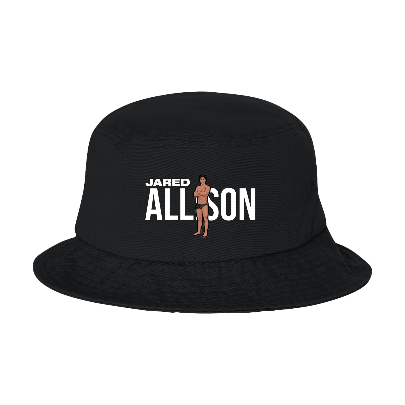 Bucket Cap — Player Name in Black