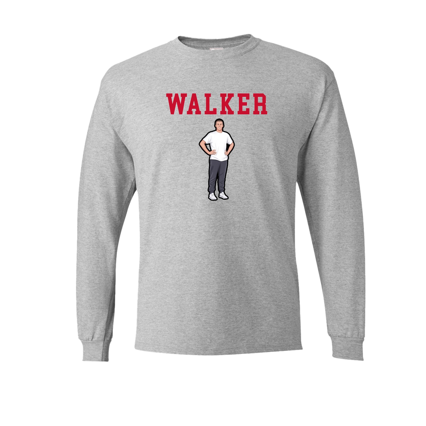 Long Sleeve Tee — Shirsey in Grey