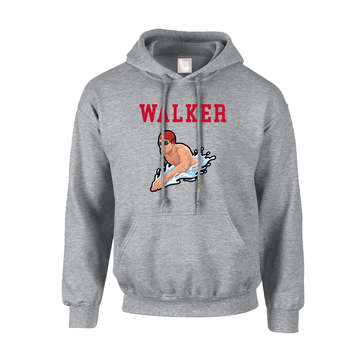 Youth Hoodie — Shirsey in Grey