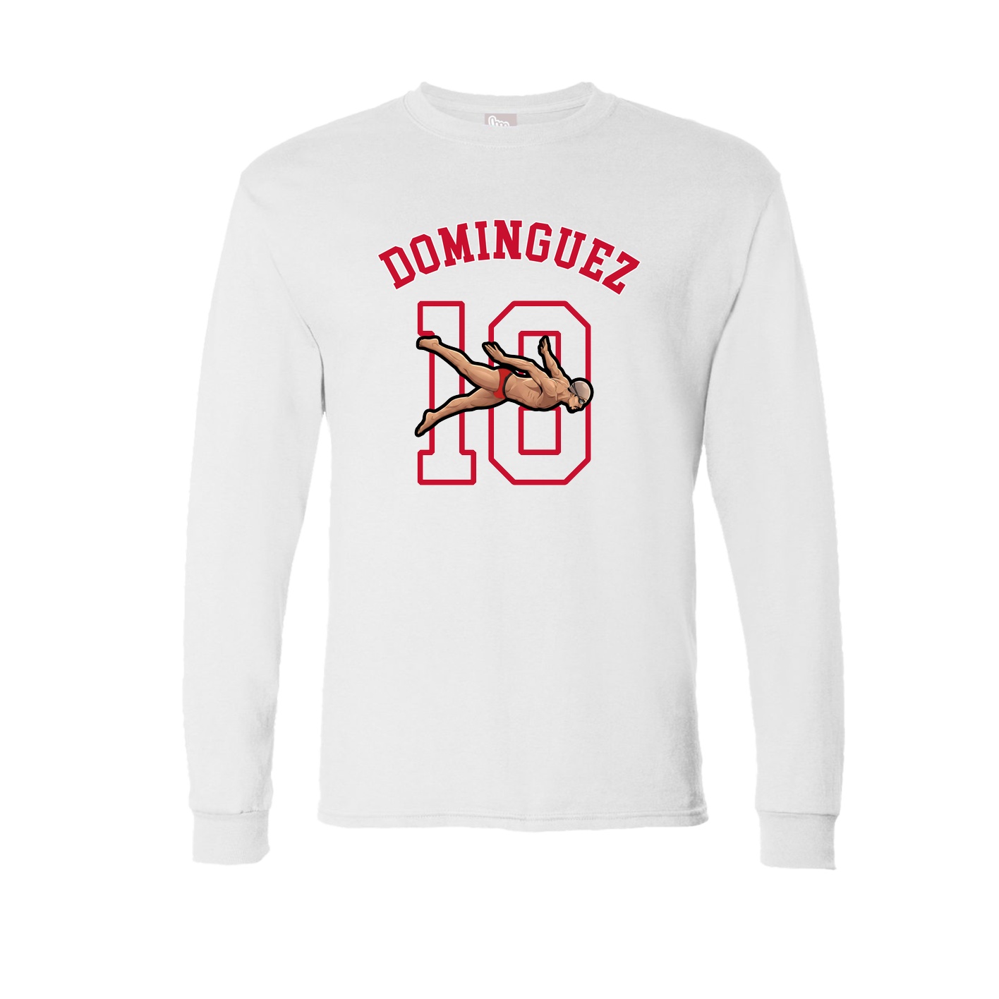 Long Sleeve Tee — Shirsey Arch in White