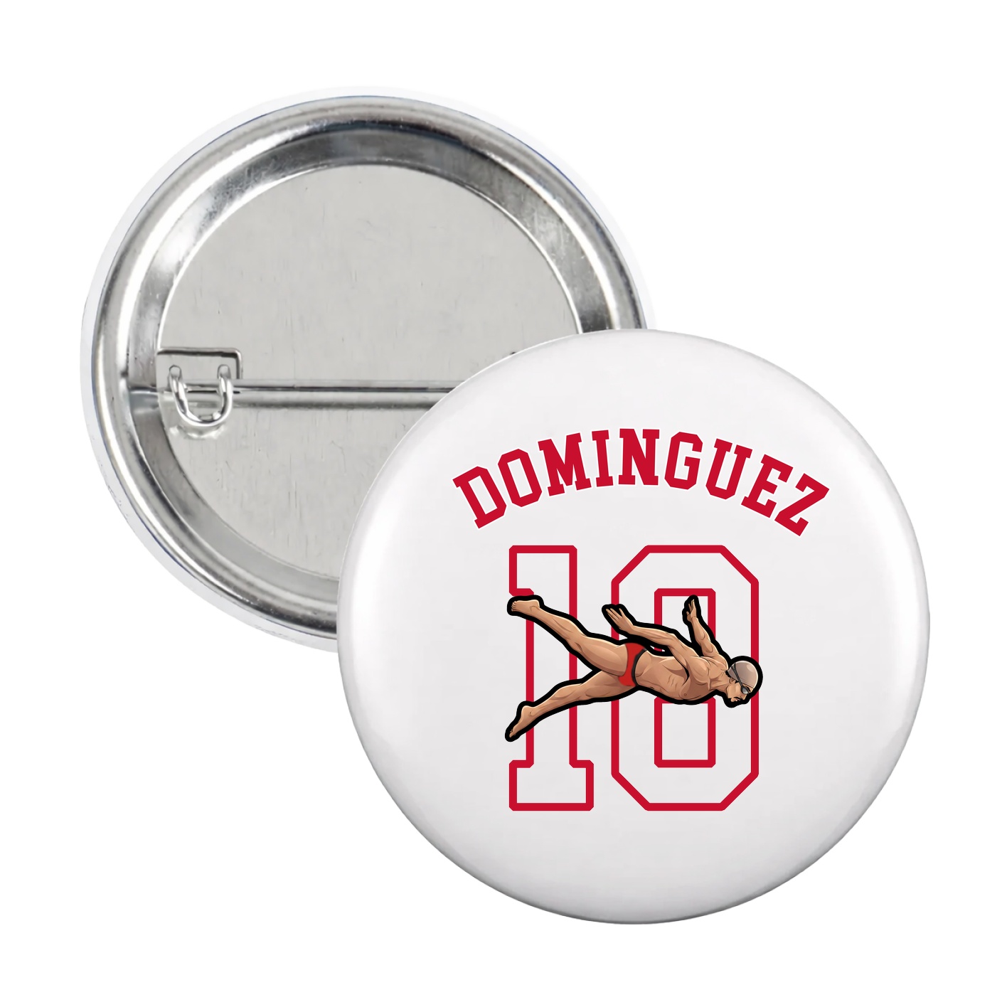 Game Day Button — Shirsey Arch in White