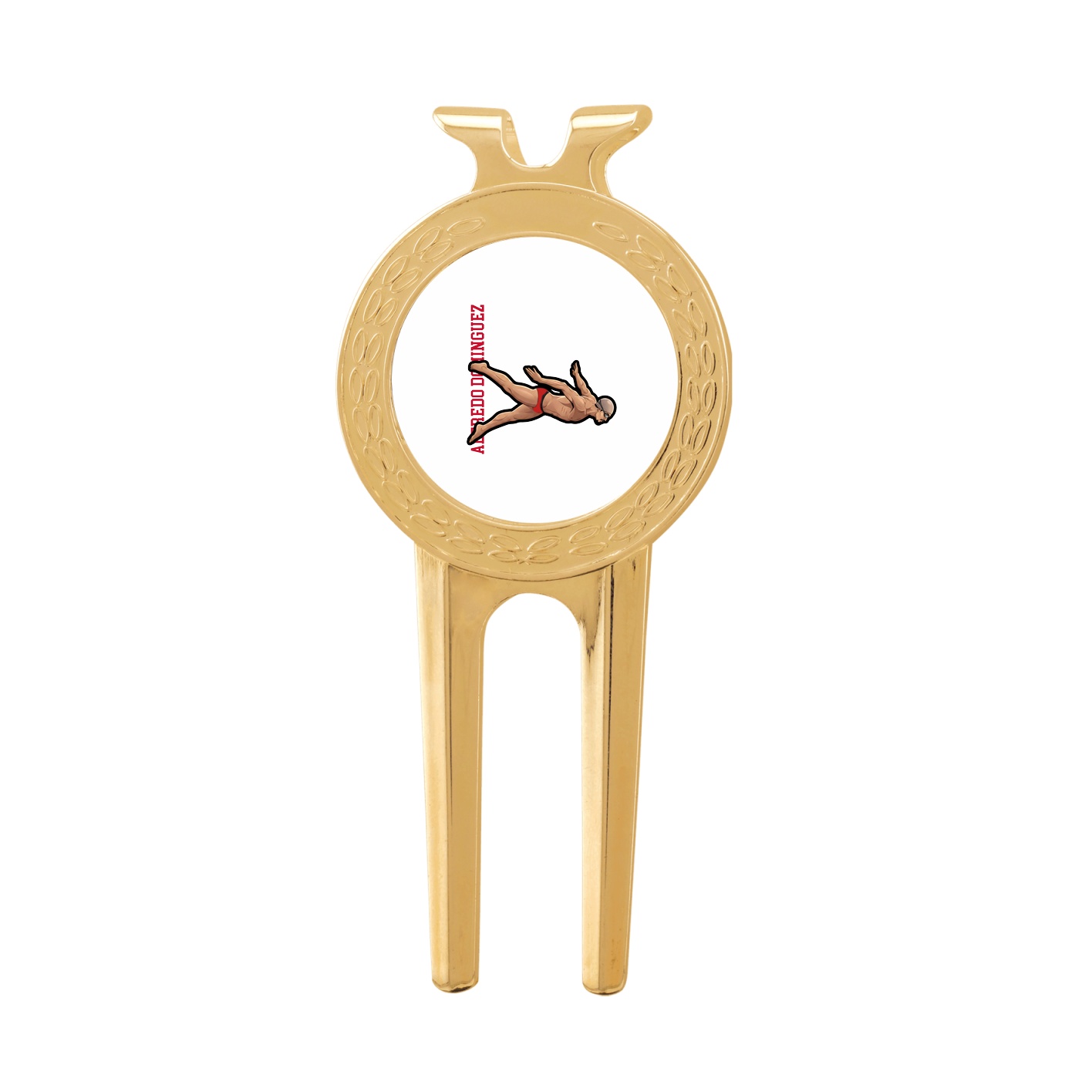 Divot Tool with Ball Marker — Name Vertical in Classic